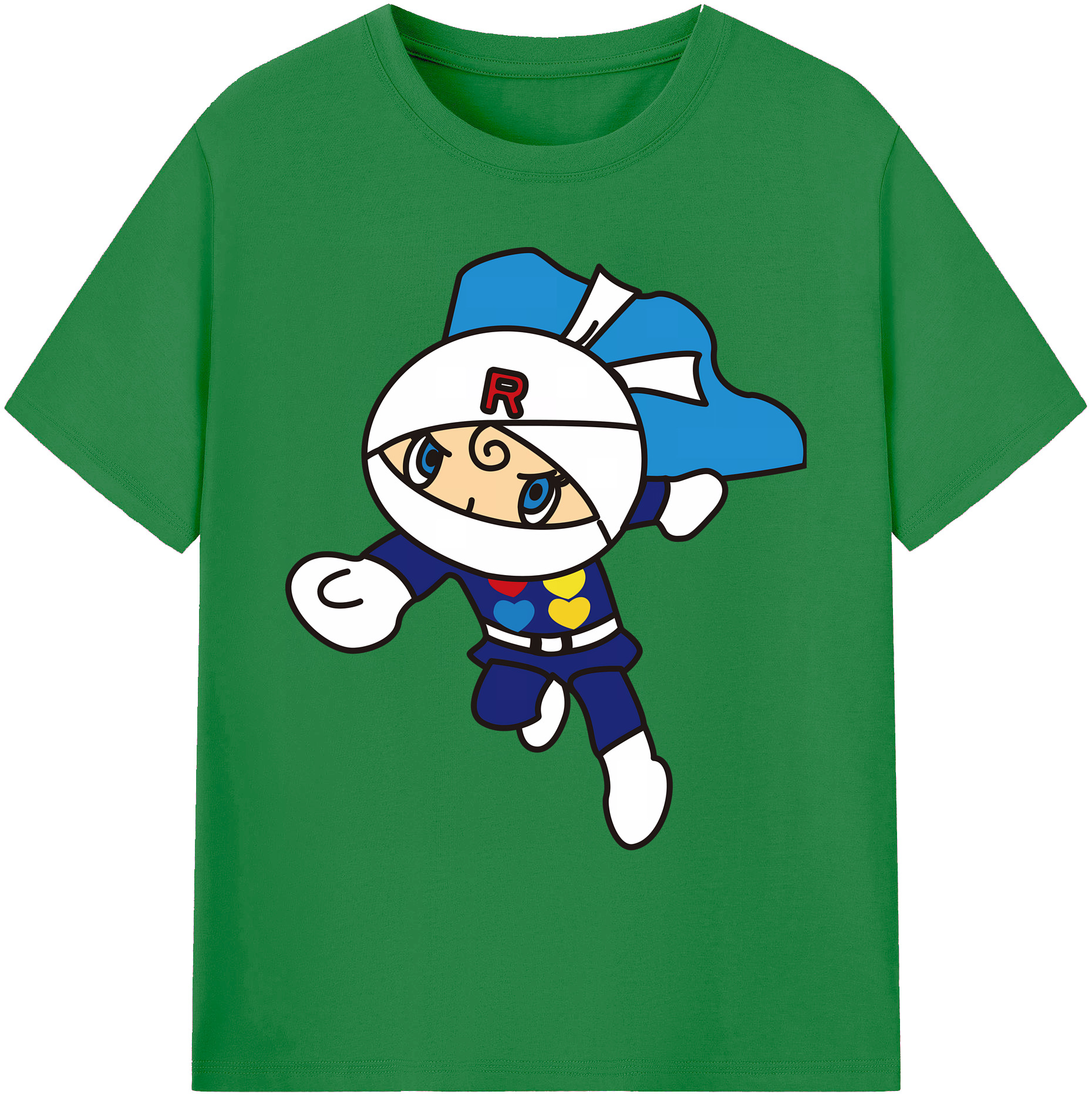 （画像用） アンパンマン Anpanman 綿100％ メンズ半袖Tシャツ｜肌触りやわらか＆通気性