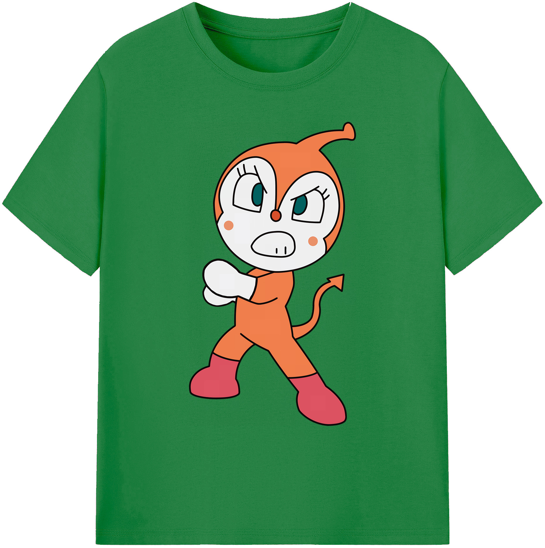（画像用） アンパンマン Anpanman 綿100％ メンズ半袖Tシャツ｜肌触りやわらか＆通気性