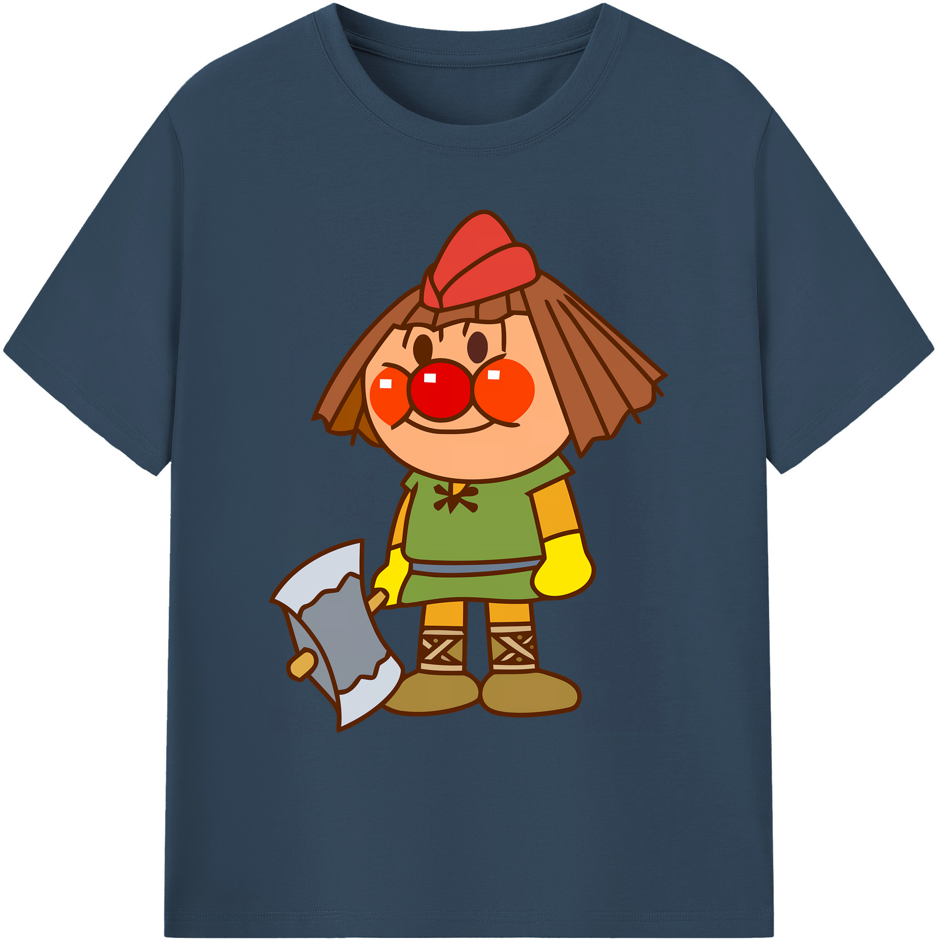 （画像用） アンパンマン Anpanman 綿100％ メンズ半袖Tシャツ｜肌触りやわらか＆通気性