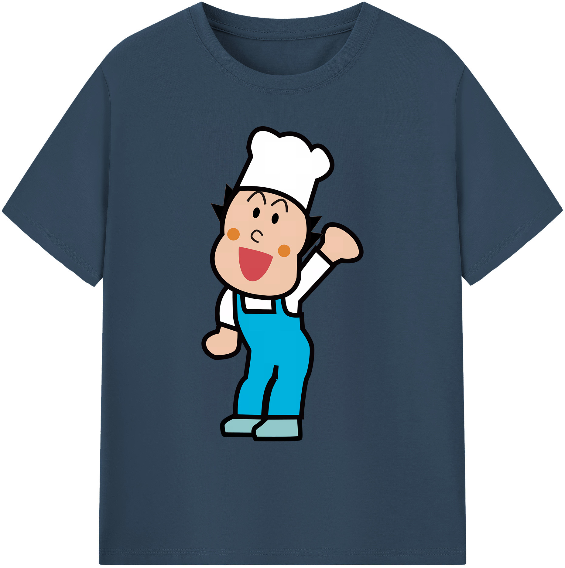 （画像用） アンパンマン Anpanman 綿100％ メンズ半袖Tシャツ｜肌触りやわらか＆通気性