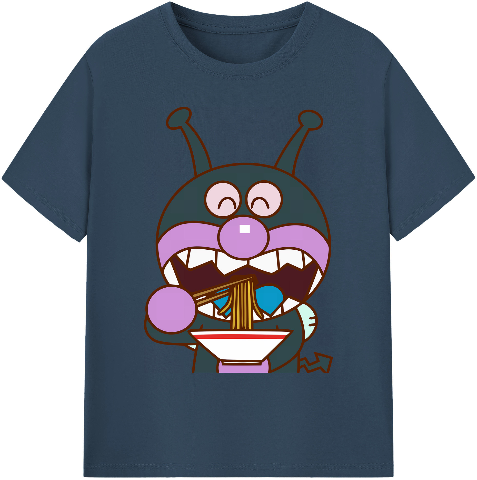 （画像用） アンパンマン Anpanman 綿100％ メンズ半袖Tシャツ｜肌触りやわらか＆通気性