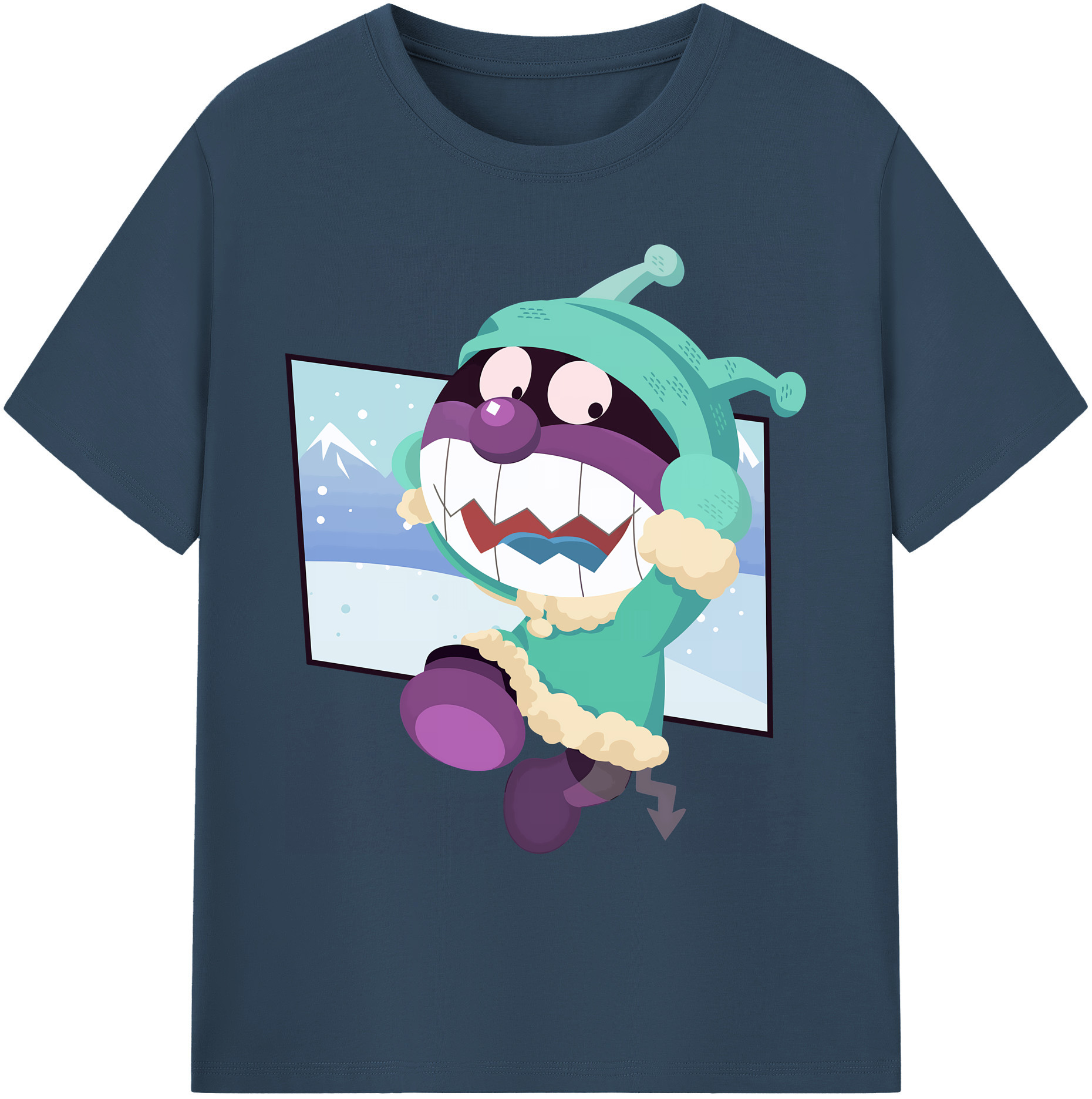 （画像用） アンパンマン Anpanman 綿100％ メンズ半袖Tシャツ｜肌触りやわらか＆通気性