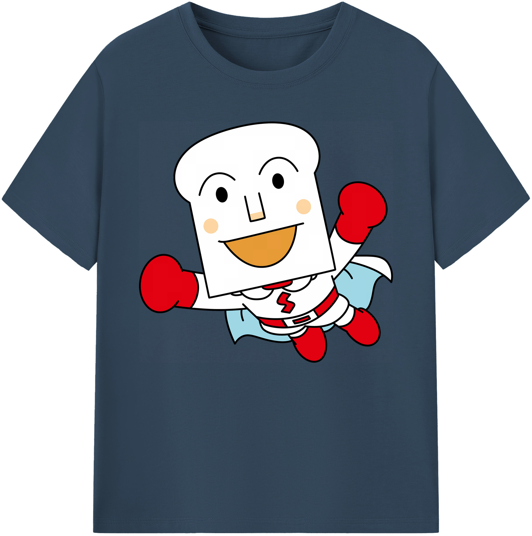 （画像用） アンパンマン Anpanman 綿100％ メンズ半袖Tシャツ｜肌触りやわらか＆通気性