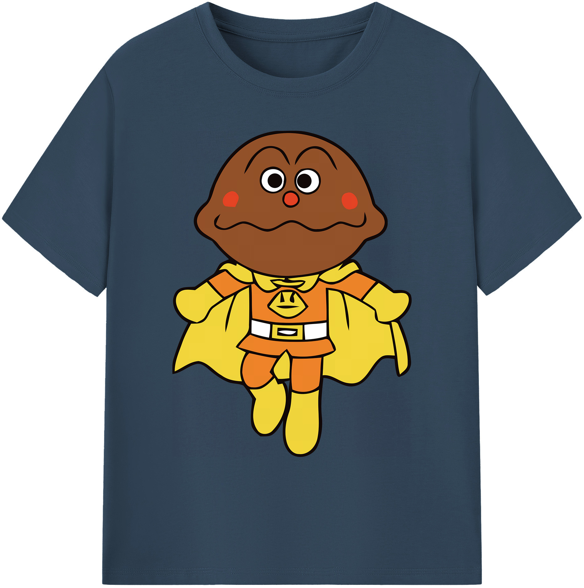 （画像用） アンパンマン Anpanman 綿100％ メンズ半袖Tシャツ｜肌触りやわらか＆通気性