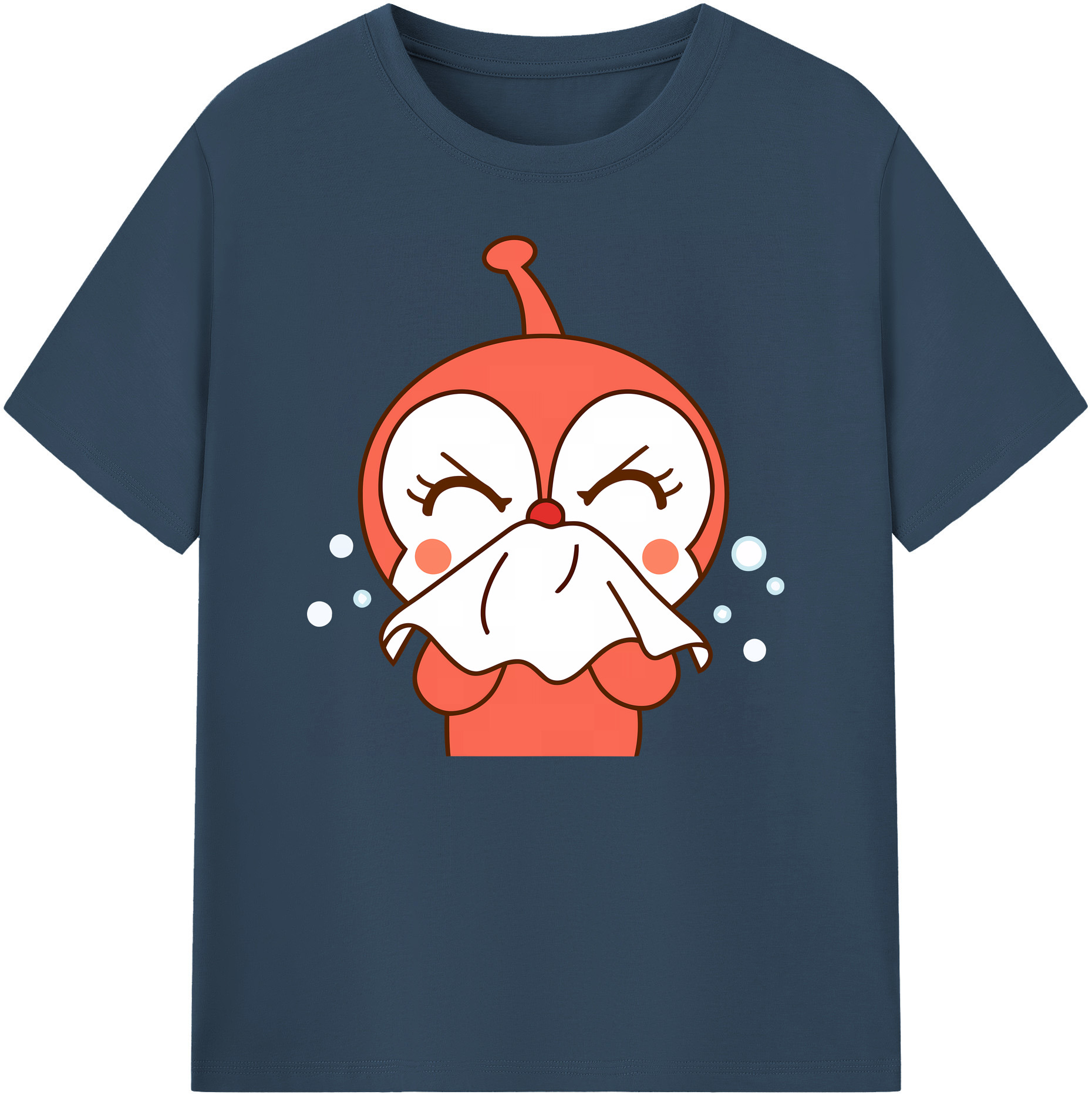 （画像用） アンパンマン Anpanman 綿100％ メンズ半袖Tシャツ｜肌触りやわらか＆通気性