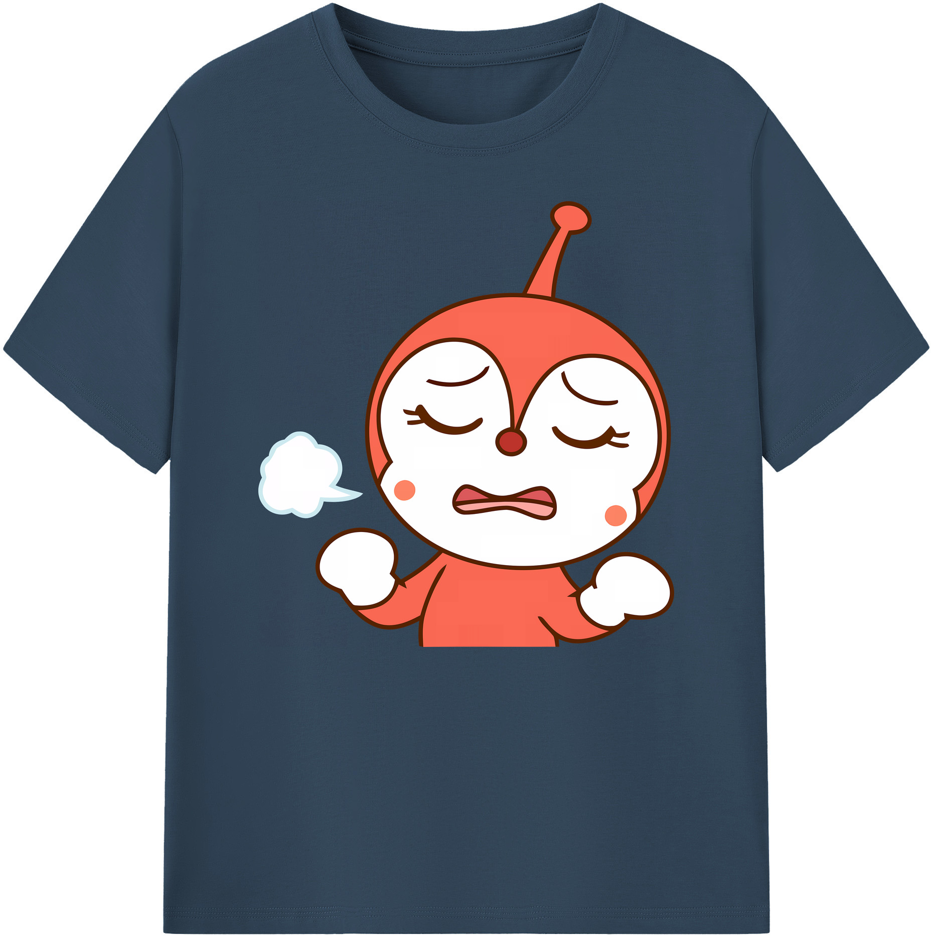 （画像用） アンパンマン Anpanman 綿100％ メンズ半袖Tシャツ｜肌触りやわらか＆通気性