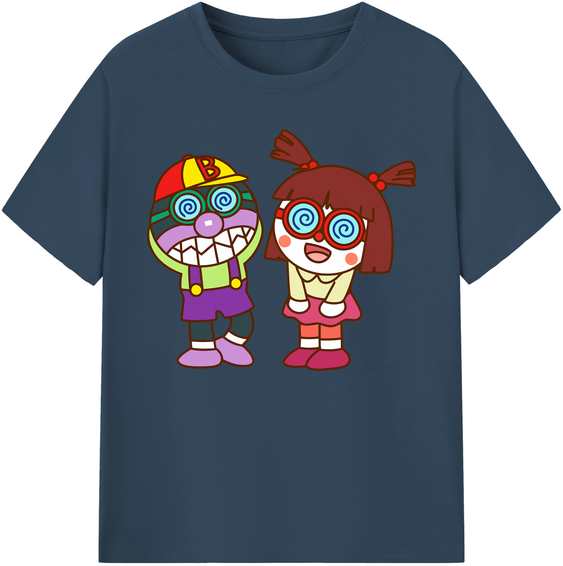 （画像用） アンパンマン Anpanman 綿100％ メンズ半袖Tシャツ｜肌触りやわらか＆通気性