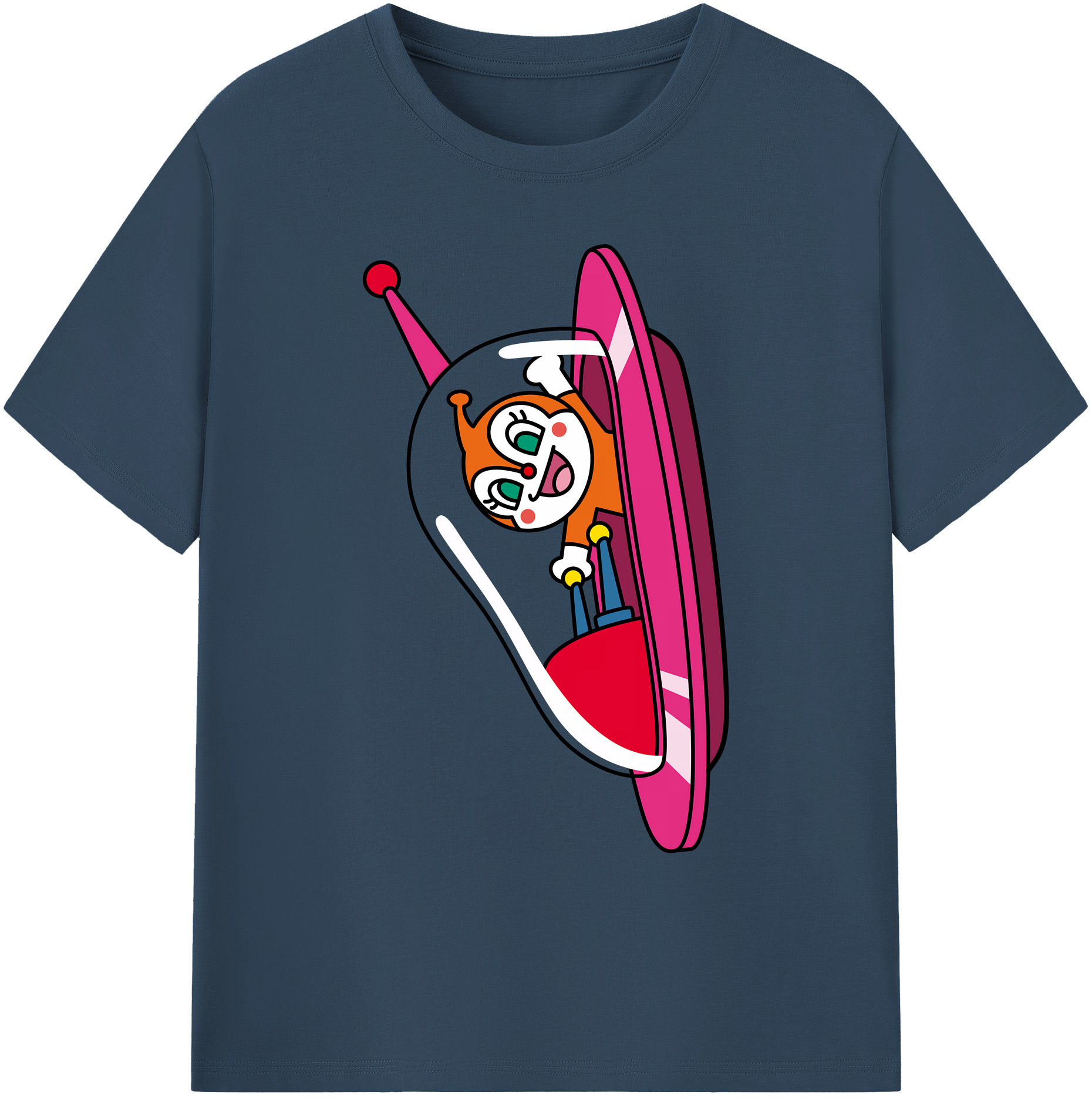 （画像用） アンパンマン Anpanman 綿100％ メンズ半袖Tシャツ｜肌触りやわらか＆通気性