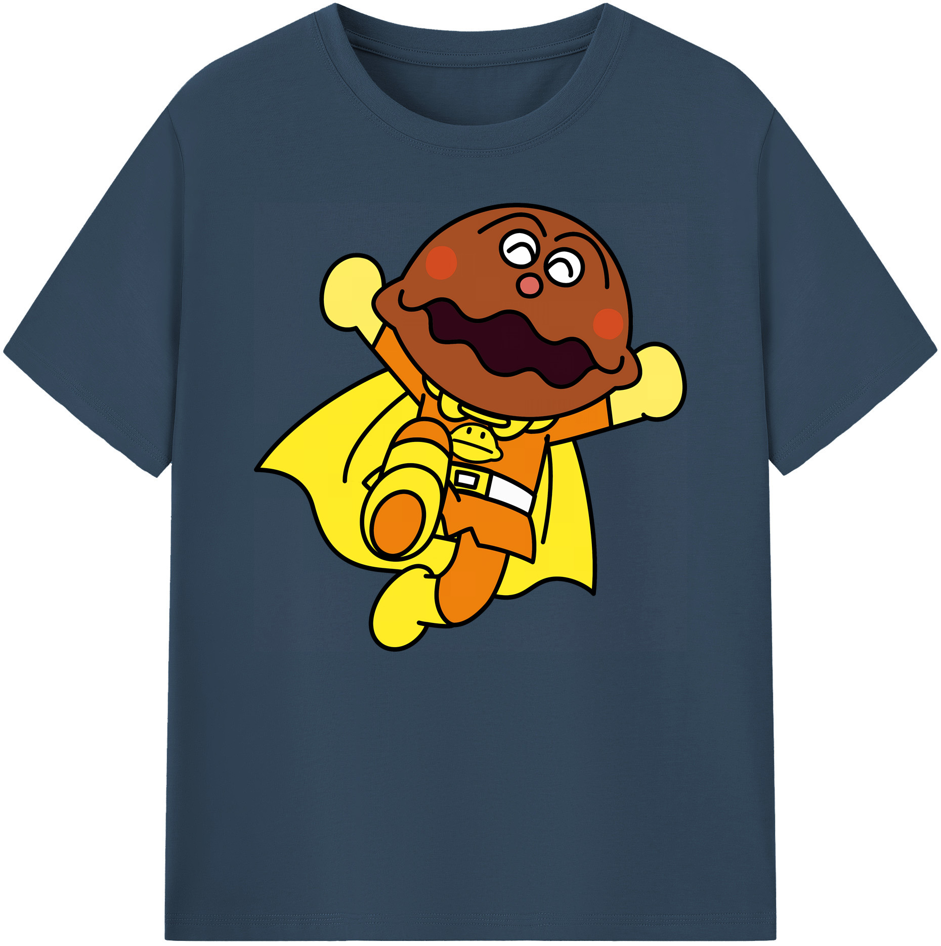 （画像用） アンパンマン Anpanman 綿100％ メンズ半袖Tシャツ｜肌触りやわらか＆通気性