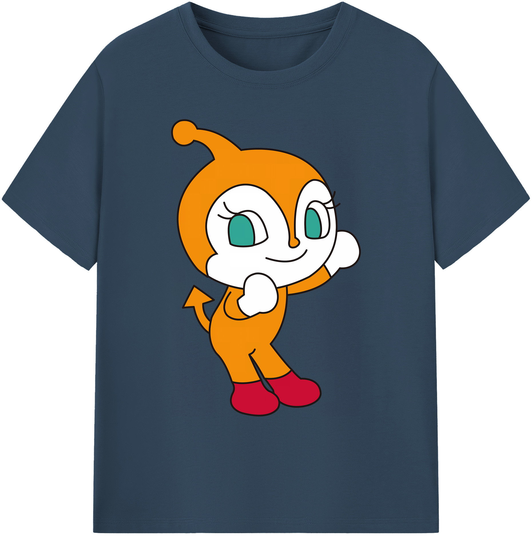 （画像用） アンパンマン Anpanman 綿100％ メンズ半袖Tシャツ｜肌触りやわらか＆通気性
