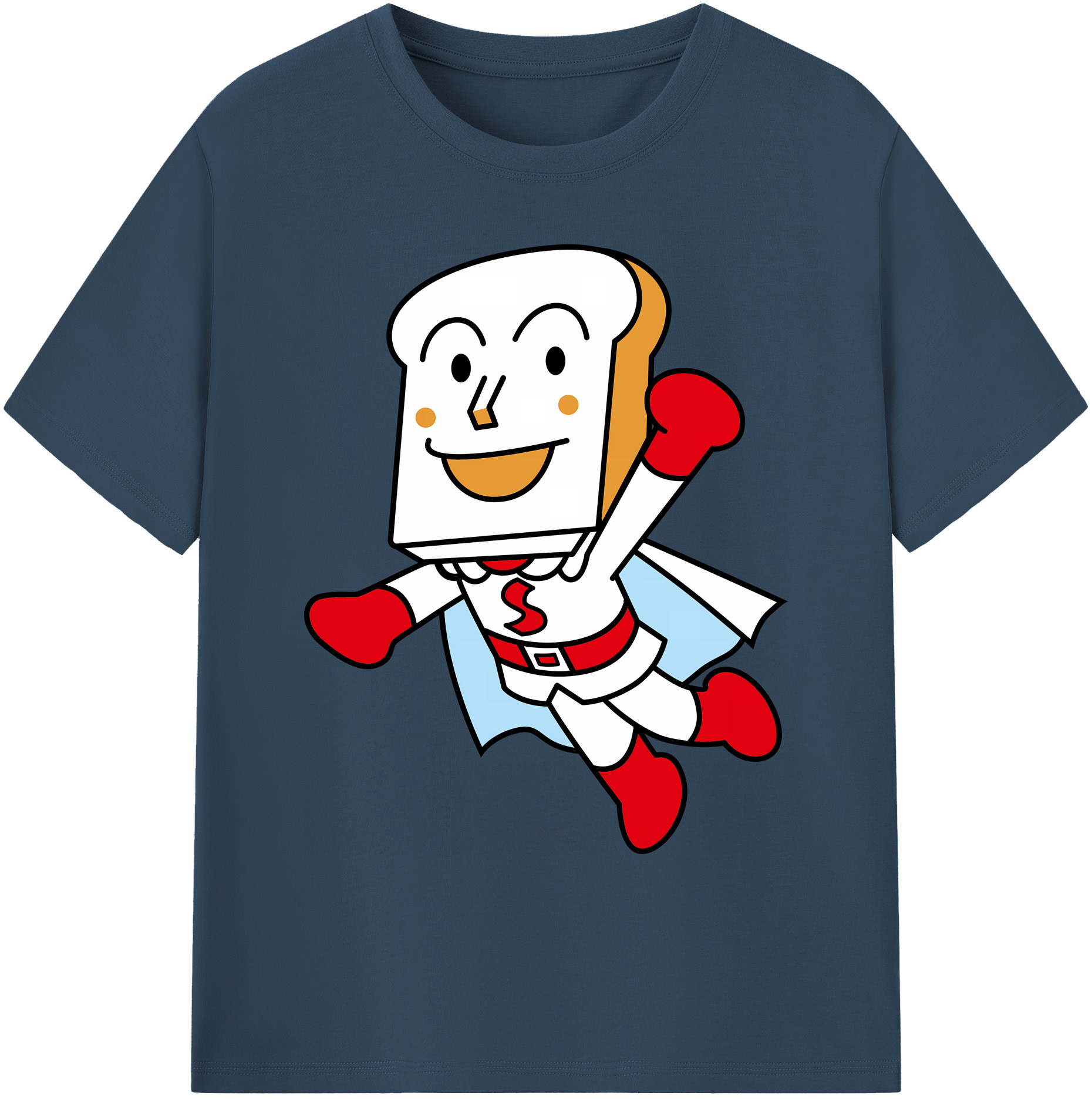 （画像用） アンパンマン Anpanman 綿100％ メンズ半袖Tシャツ｜肌触りやわらか＆通気性