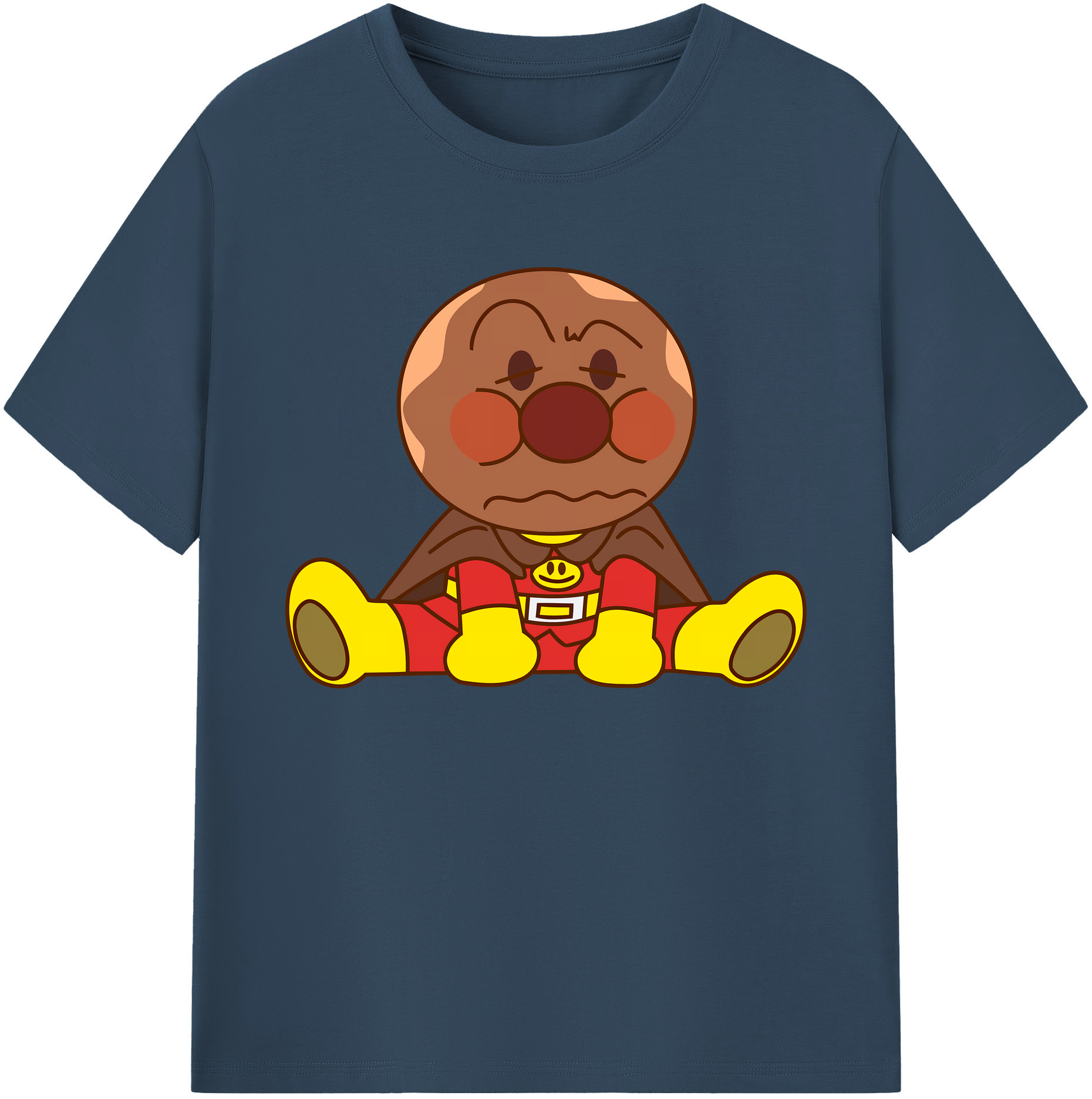 （画像用） アンパンマン Anpanman 綿100％ メンズ半袖Tシャツ｜肌触りやわらか＆通気性