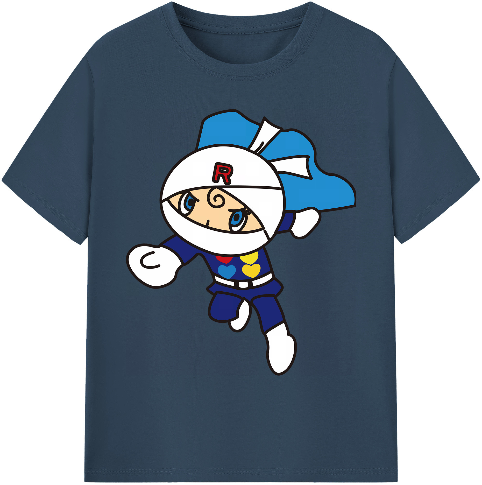 （画像用） アンパンマン Anpanman 綿100％ メンズ半袖Tシャツ｜肌触りやわらか＆通気性