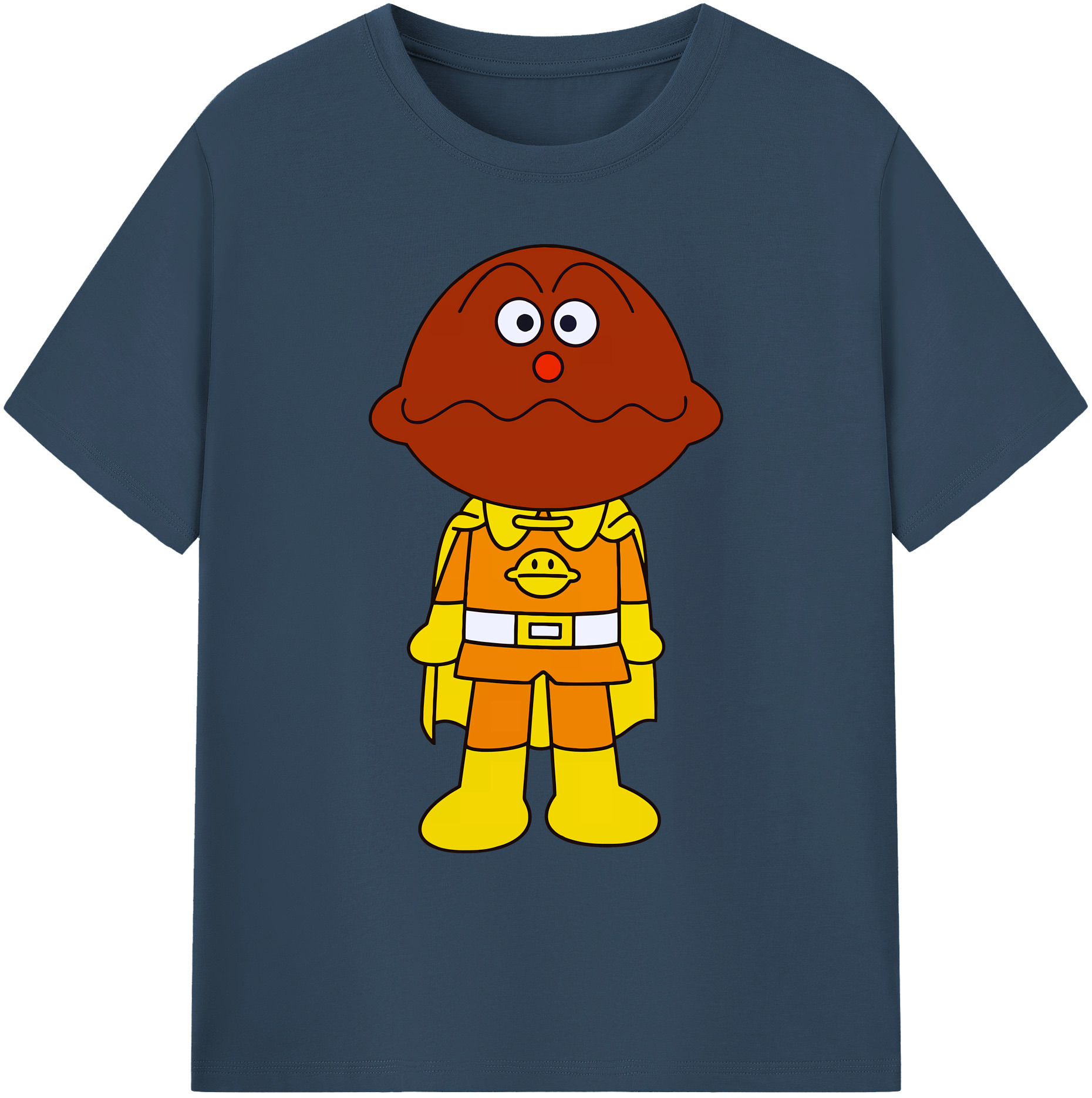 （画像用） アンパンマン Anpanman 綿100％ メンズ半袖Tシャツ｜肌触りやわらか＆通気性