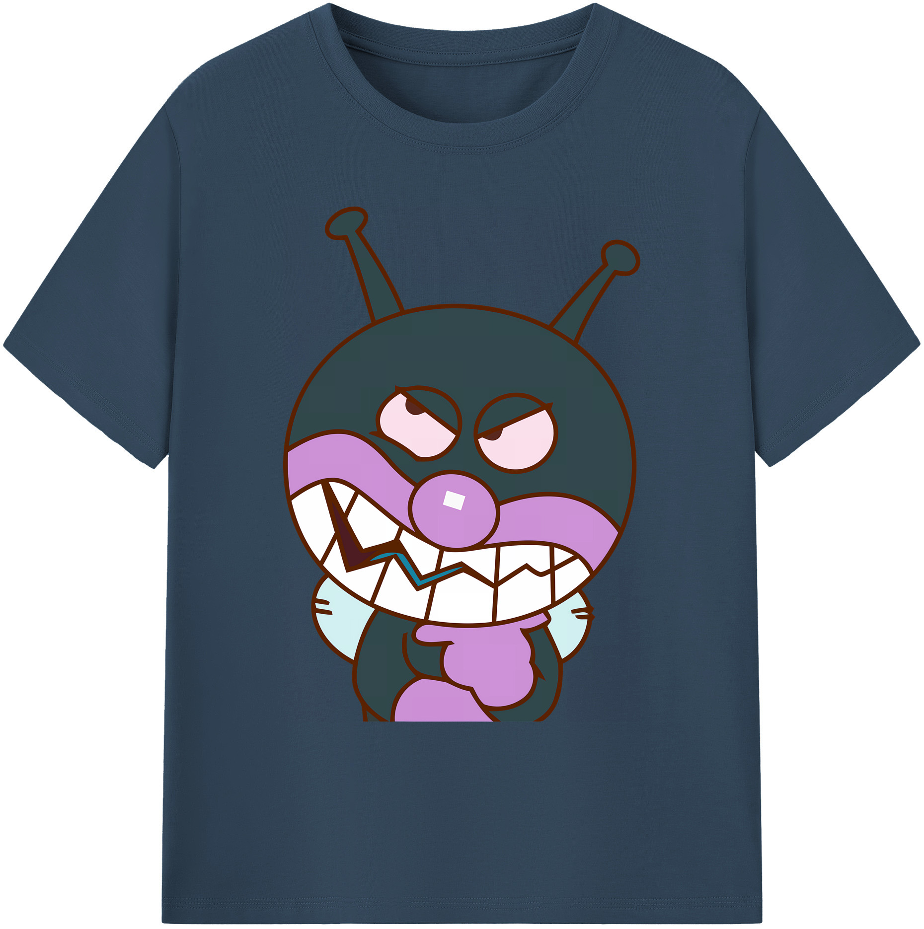 （画像用） アンパンマン Anpanman 綿100％ メンズ半袖Tシャツ｜肌触りやわらか＆通気性