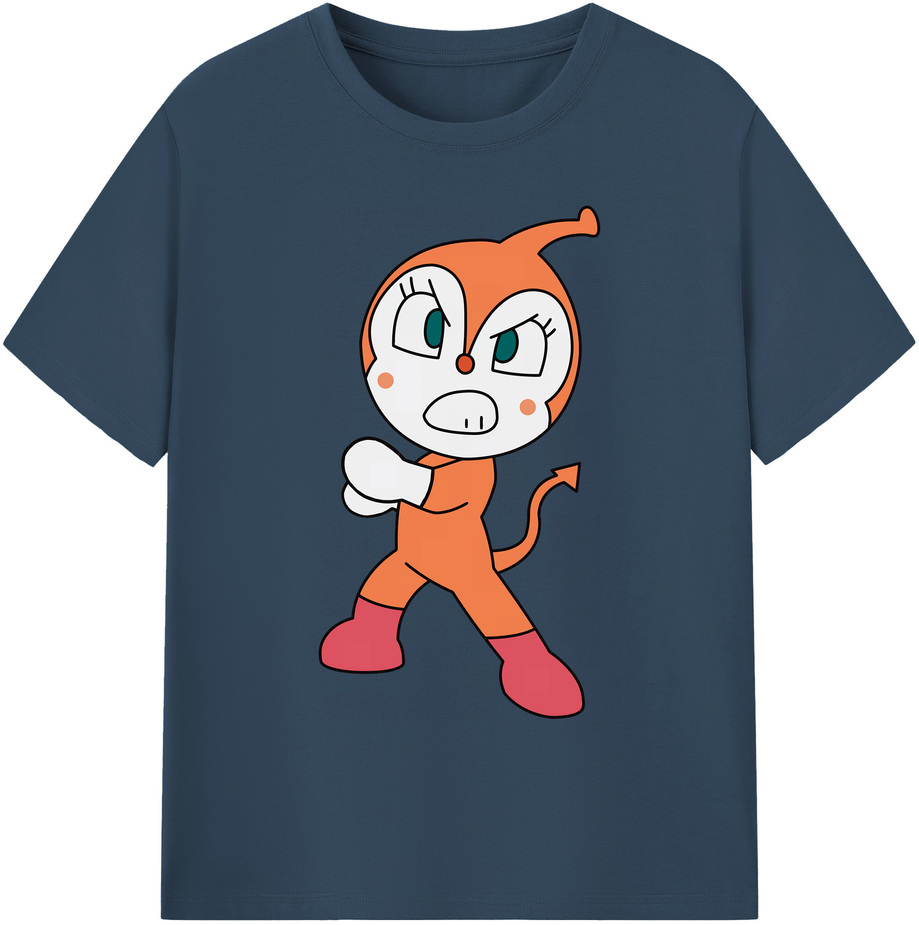 （画像用） アンパンマン Anpanman 綿100％ メンズ半袖Tシャツ｜肌触りやわらか＆通気性