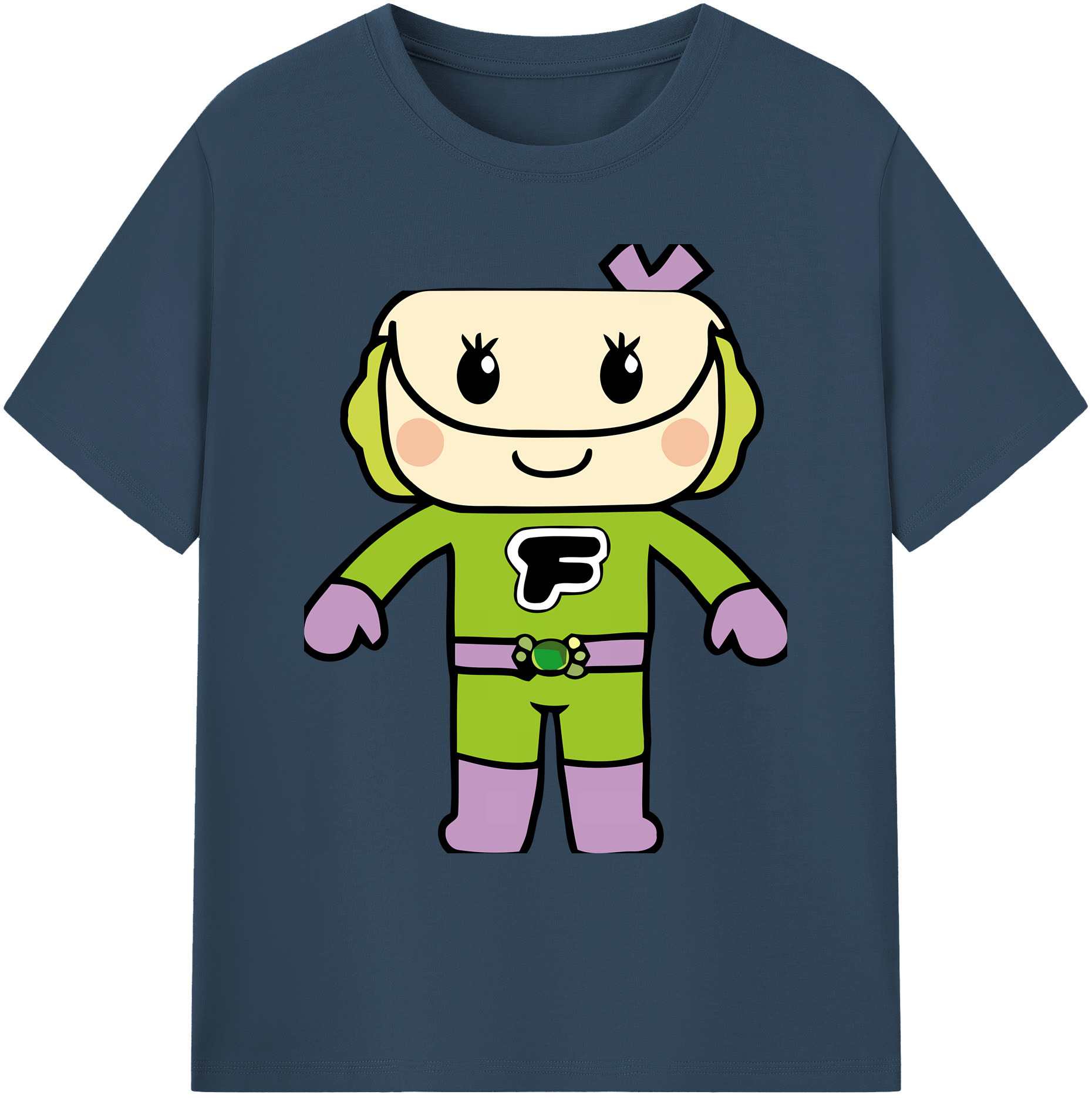 （画像用） アンパンマン Anpanman 綿100％ メンズ半袖Tシャツ｜肌触りやわらか＆通気性
