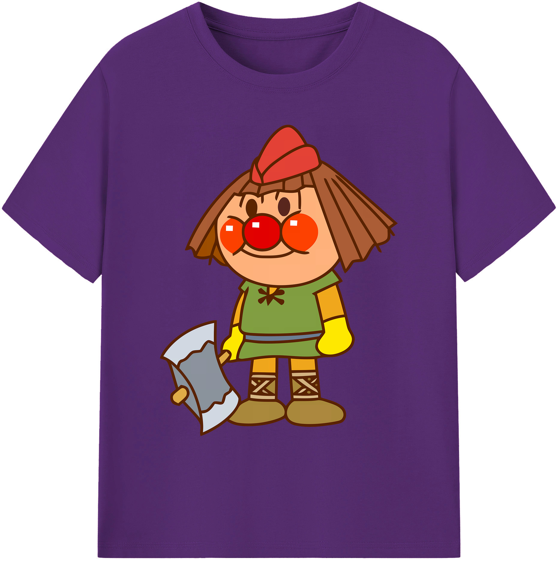 （画像用） アンパンマン Anpanman 綿100％ メンズ半袖Tシャツ｜肌触りやわらか＆通気性