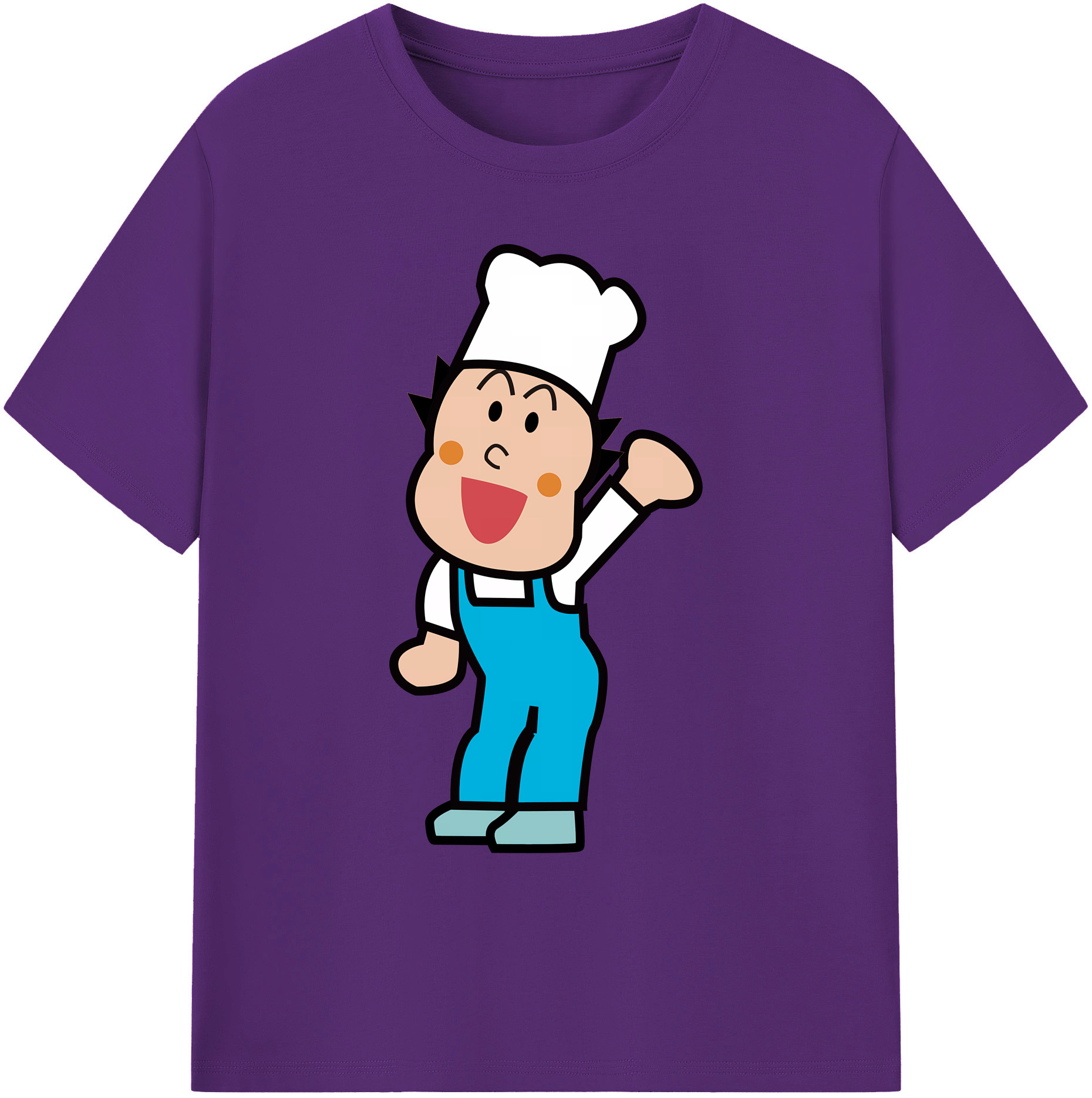 （画像用） アンパンマン Anpanman 綿100％ メンズ半袖Tシャツ｜肌触りやわらか＆通気性