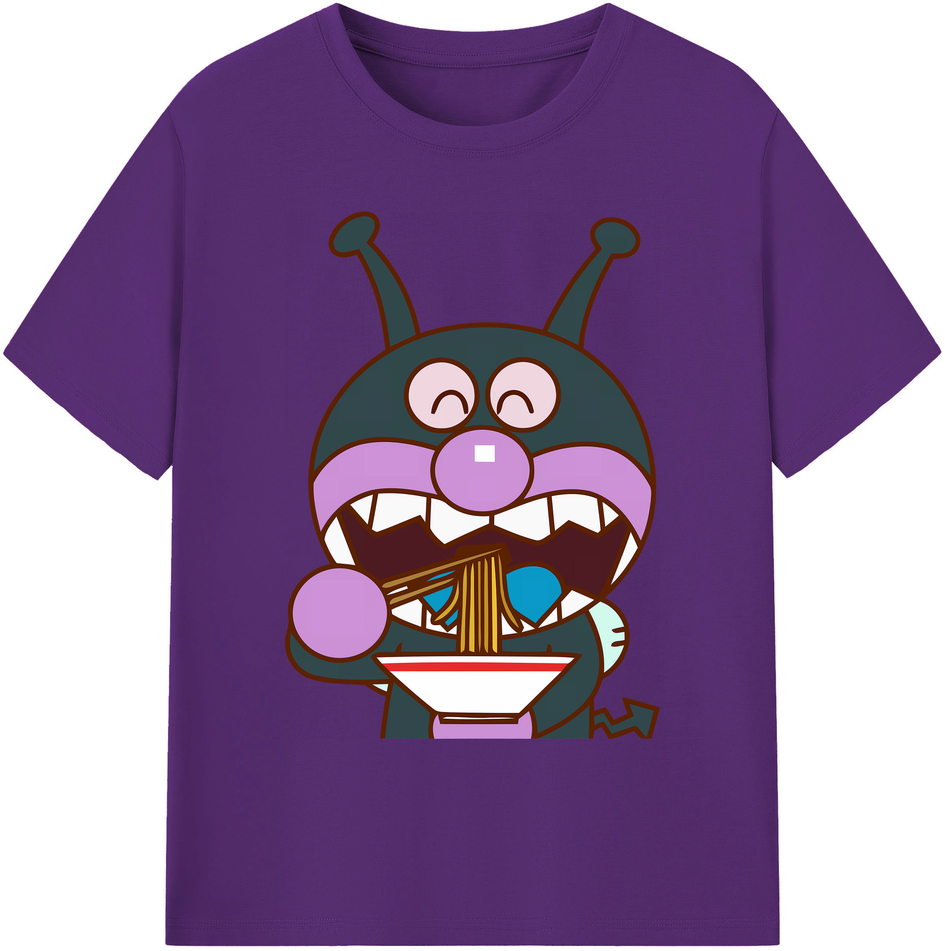 （画像用） アンパンマン Anpanman 綿100％ メンズ半袖Tシャツ｜肌触りやわらか＆通気性