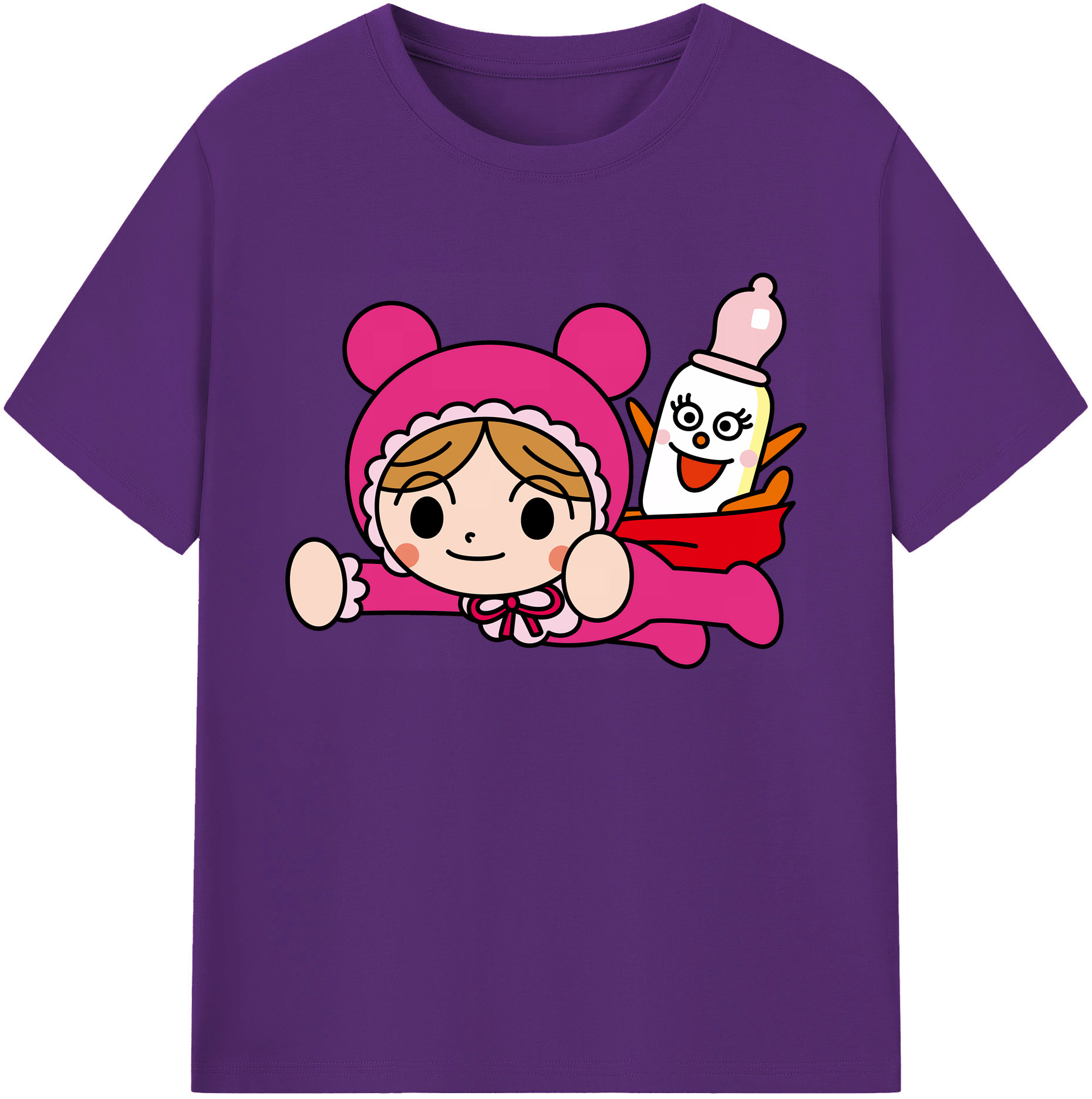（画像用） アンパンマン Anpanman 綿100％ メンズ半袖Tシャツ｜肌触りやわらか＆通気性