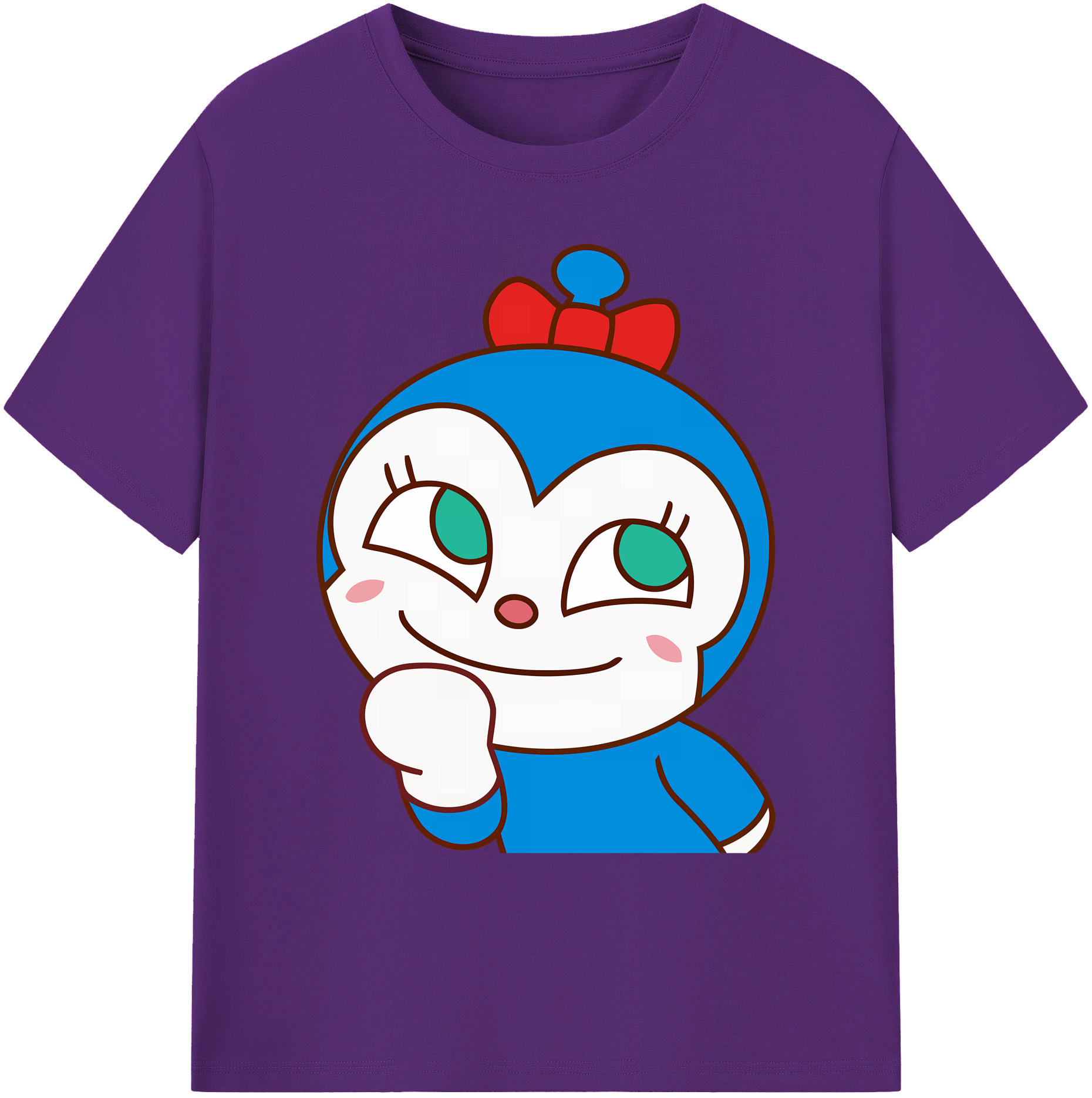 （画像用） アンパンマン Anpanman 綿100％ メンズ半袖Tシャツ｜肌触りやわらか＆通気性
