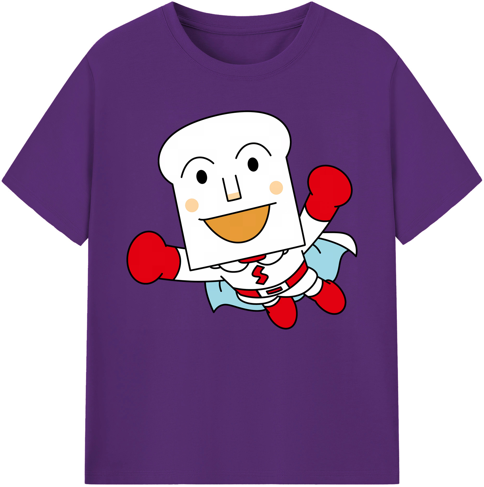 （画像用） アンパンマン Anpanman 綿100％ メンズ半袖Tシャツ｜肌触りやわらか＆通気性