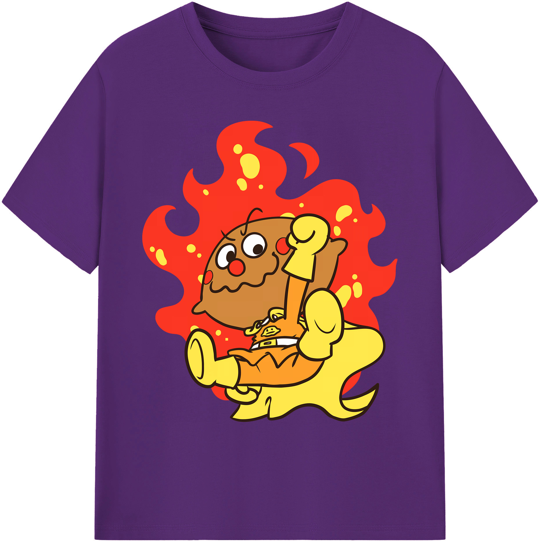 （画像用） アンパンマン Anpanman 綿100％ メンズ半袖Tシャツ｜肌触りやわらか＆通気性