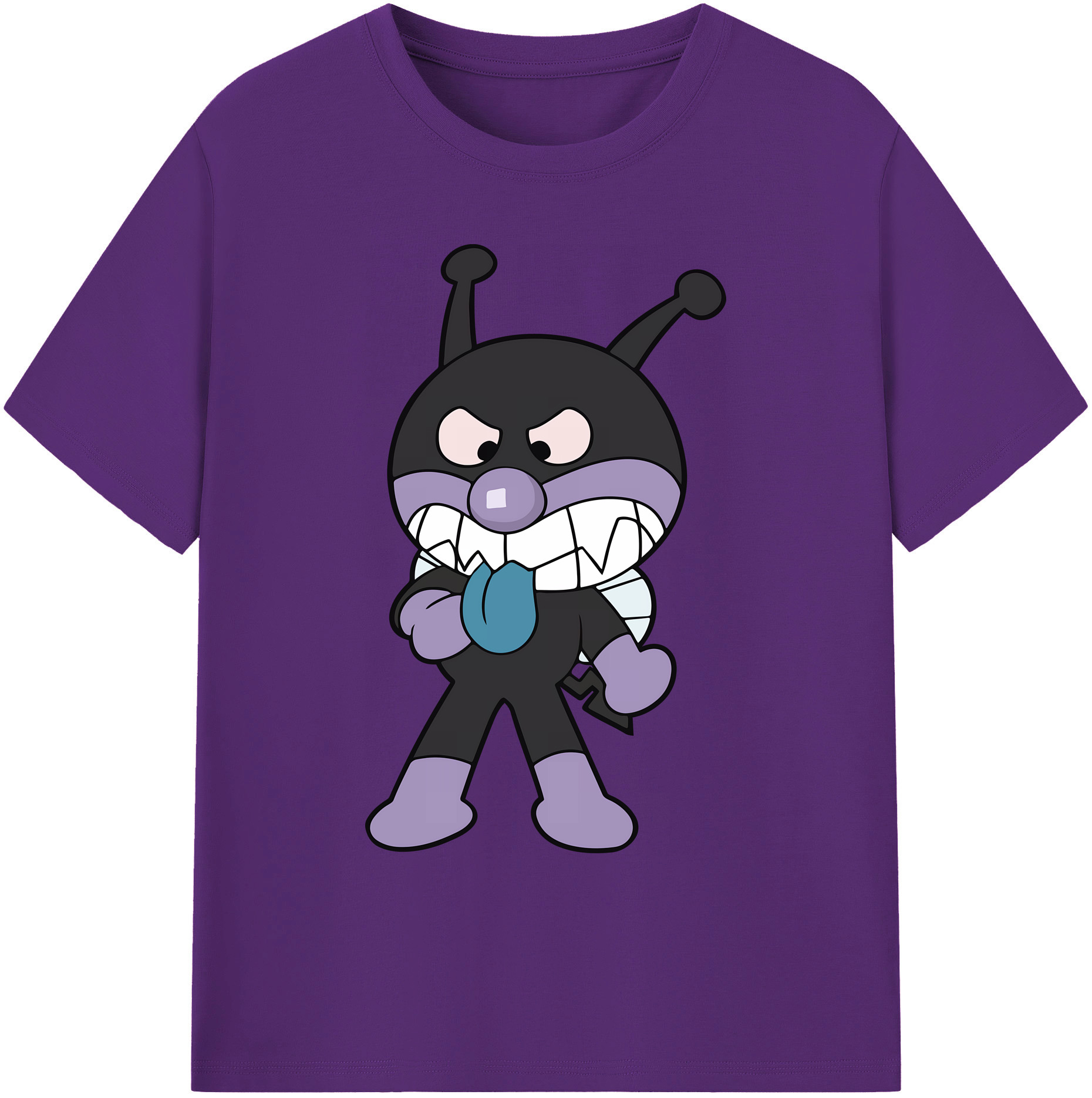 （画像用） アンパンマン Anpanman 綿100％ メンズ半袖Tシャツ｜肌触りやわらか＆通気性