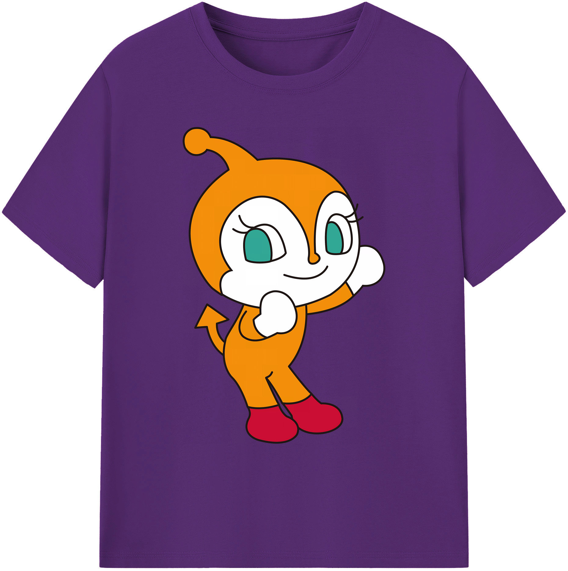 （画像用） アンパンマン Anpanman 綿100％ メンズ半袖Tシャツ｜肌触りやわらか＆通気性
