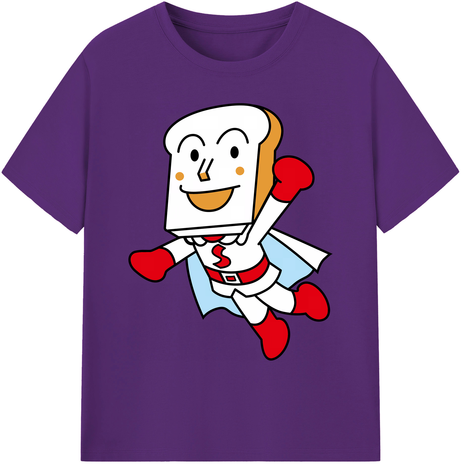 （画像用） アンパンマン Anpanman 綿100％ メンズ半袖Tシャツ｜肌触りやわらか＆通気性