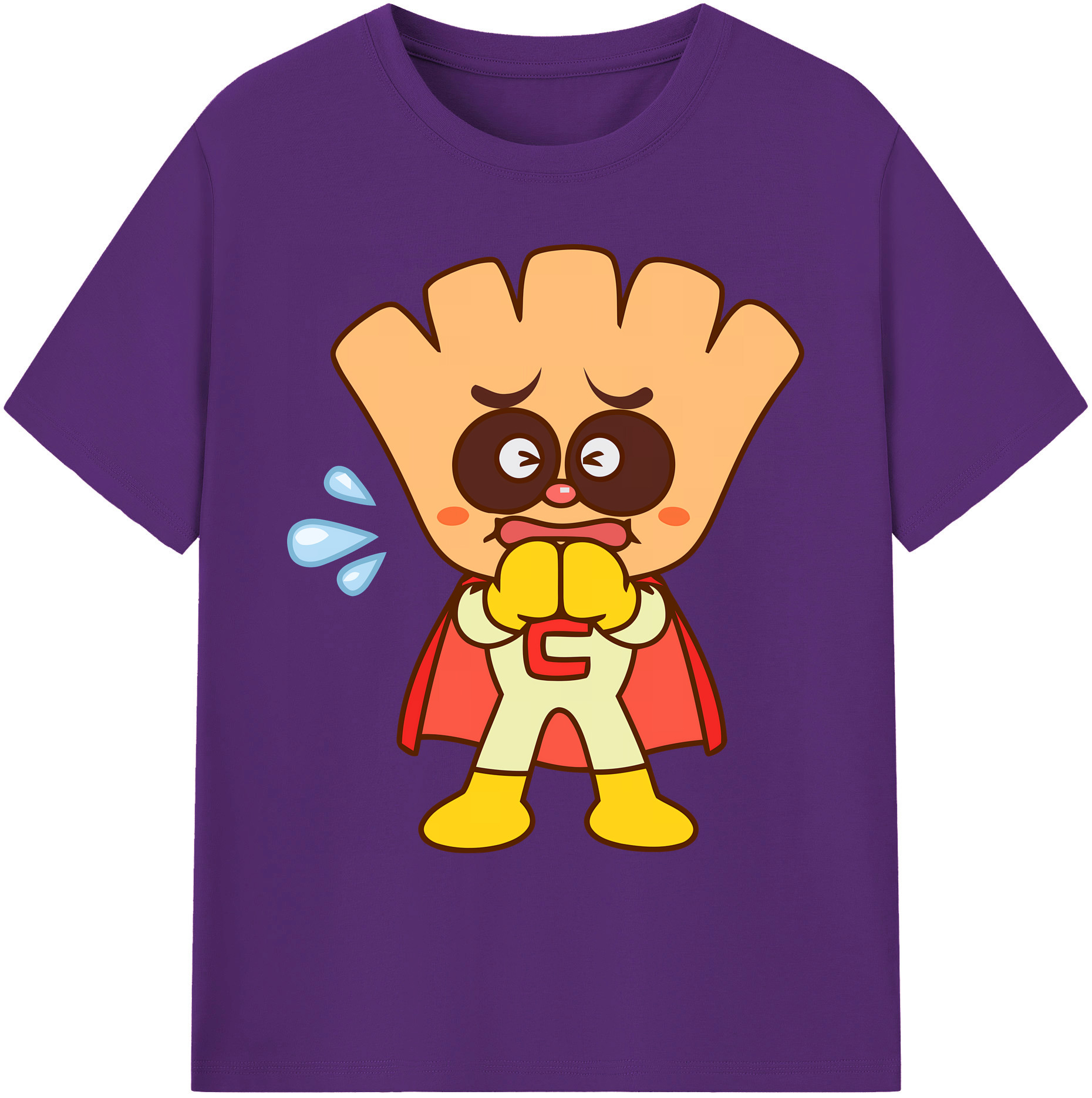 （画像用） アンパンマン Anpanman 綿100％ メンズ半袖Tシャツ｜肌触りやわらか＆通気性