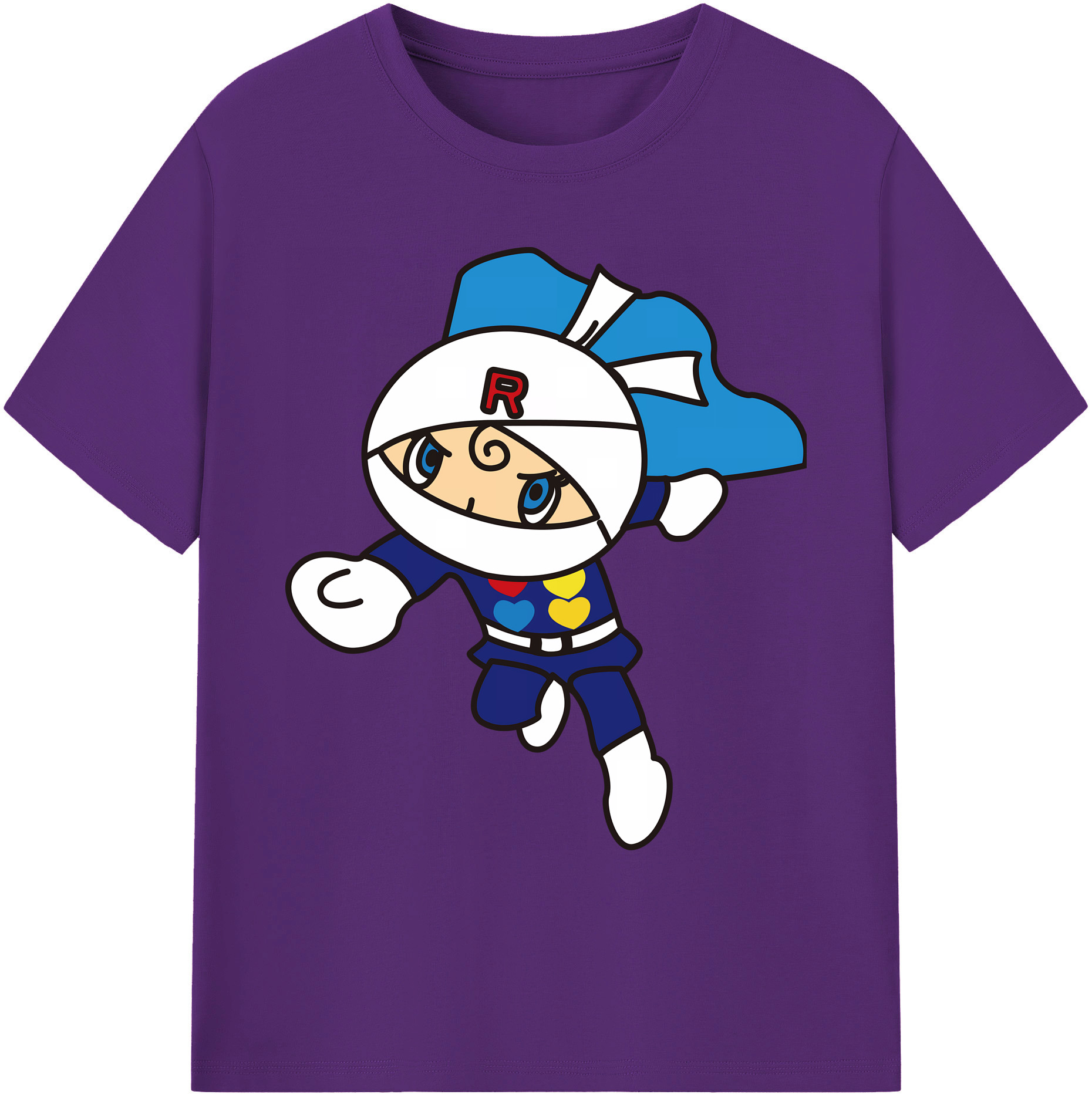 （画像用） アンパンマン Anpanman 綿100％ メンズ半袖Tシャツ｜肌触りやわらか＆通気性