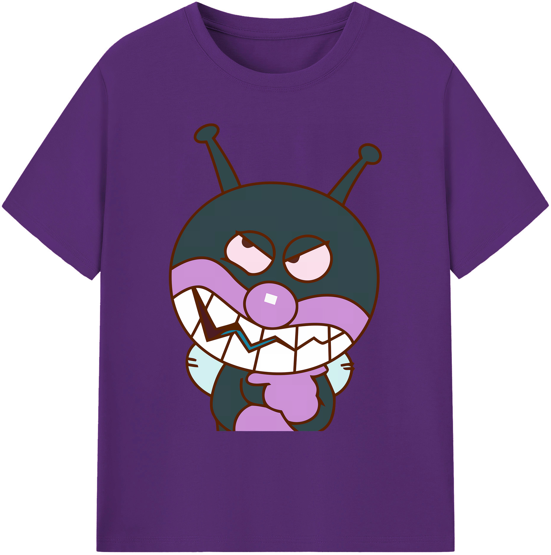 （画像用） アンパンマン Anpanman 綿100％ メンズ半袖Tシャツ｜肌触りやわらか＆通気性