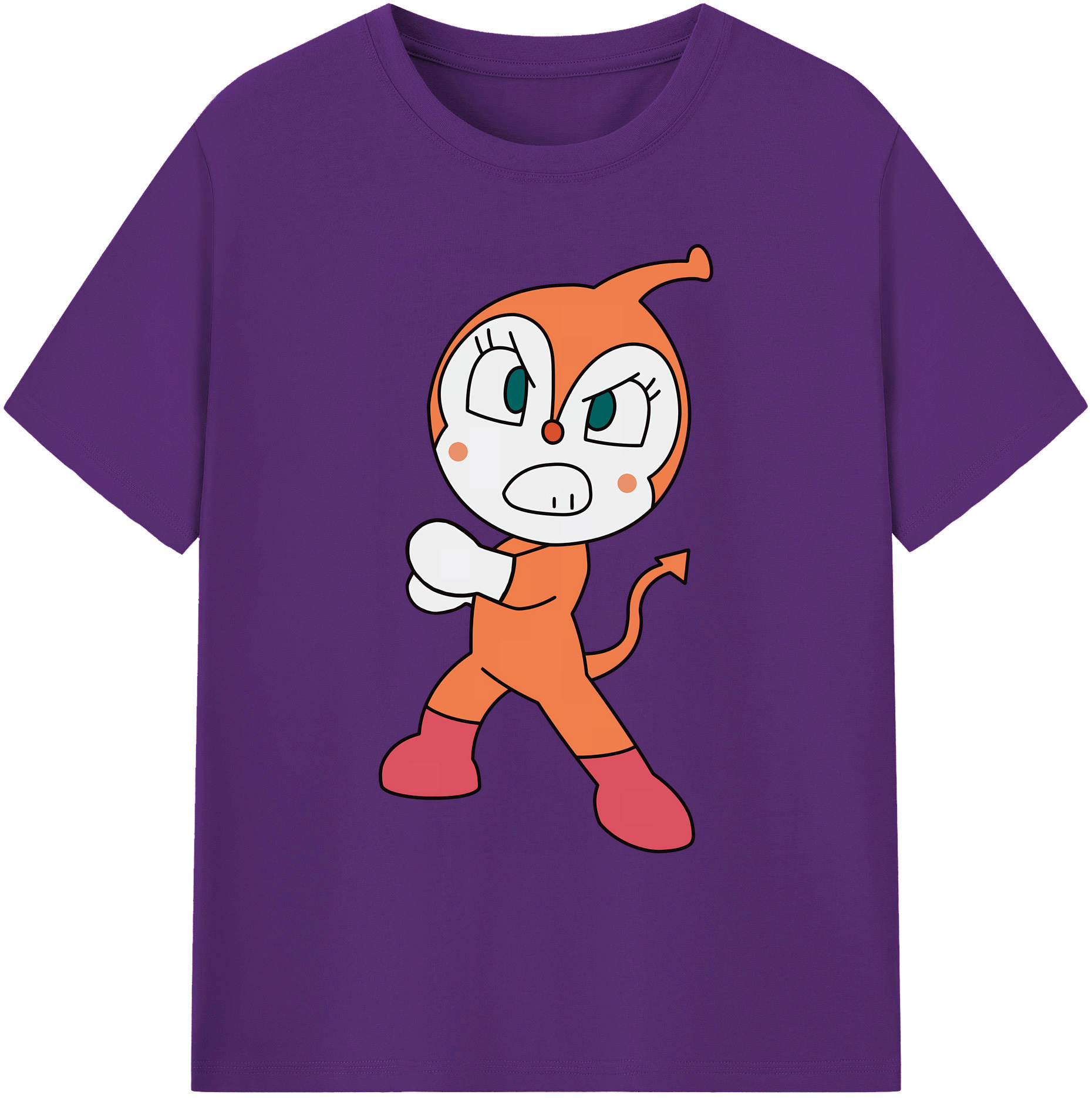 （画像用） アンパンマン Anpanman 綿100％ メンズ半袖Tシャツ｜肌触りやわらか＆通気性