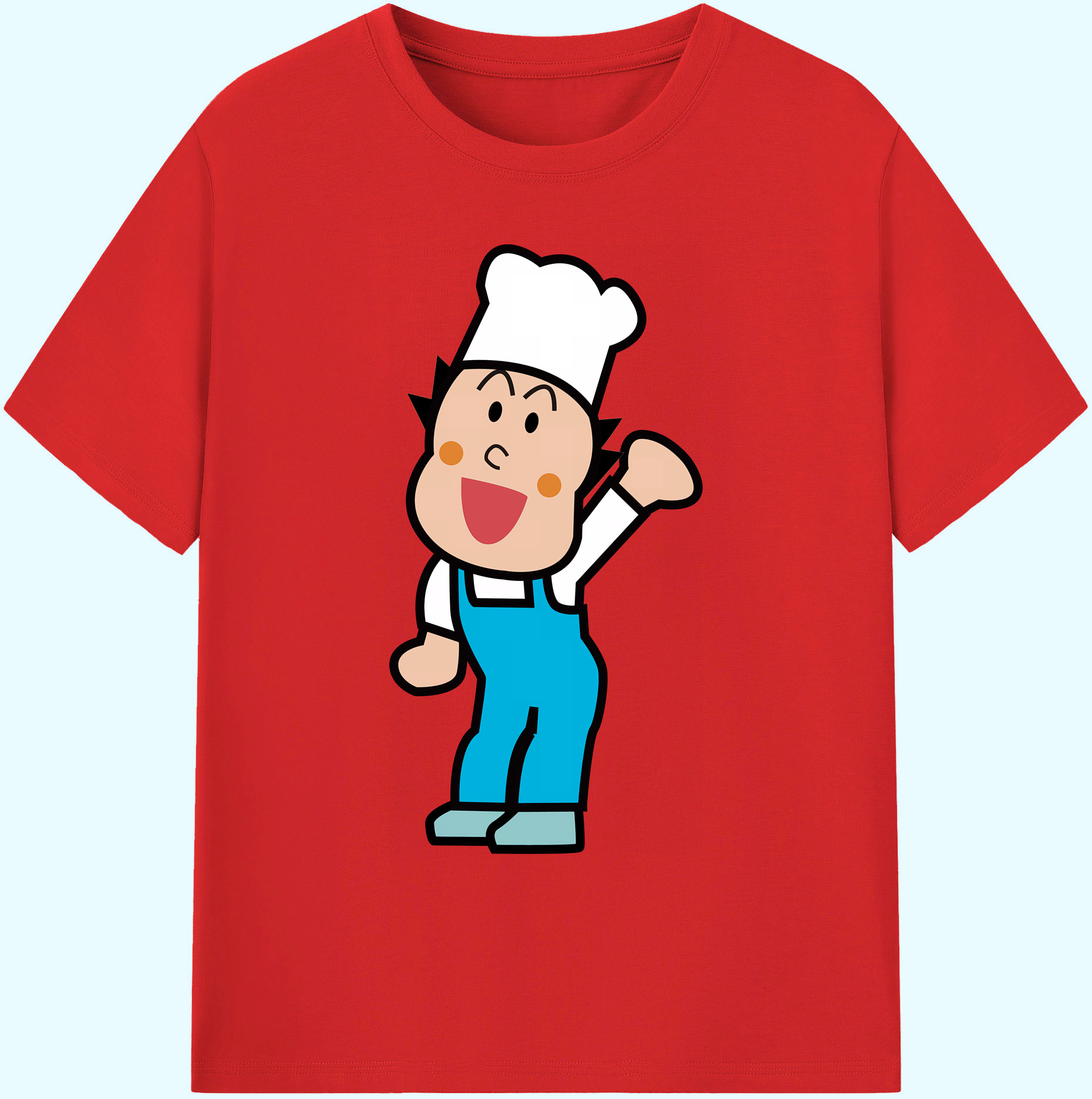 （画像用） アンパンマン Anpanman 綿100％ メンズ半袖Tシャツ｜肌触りやわらか＆通気性