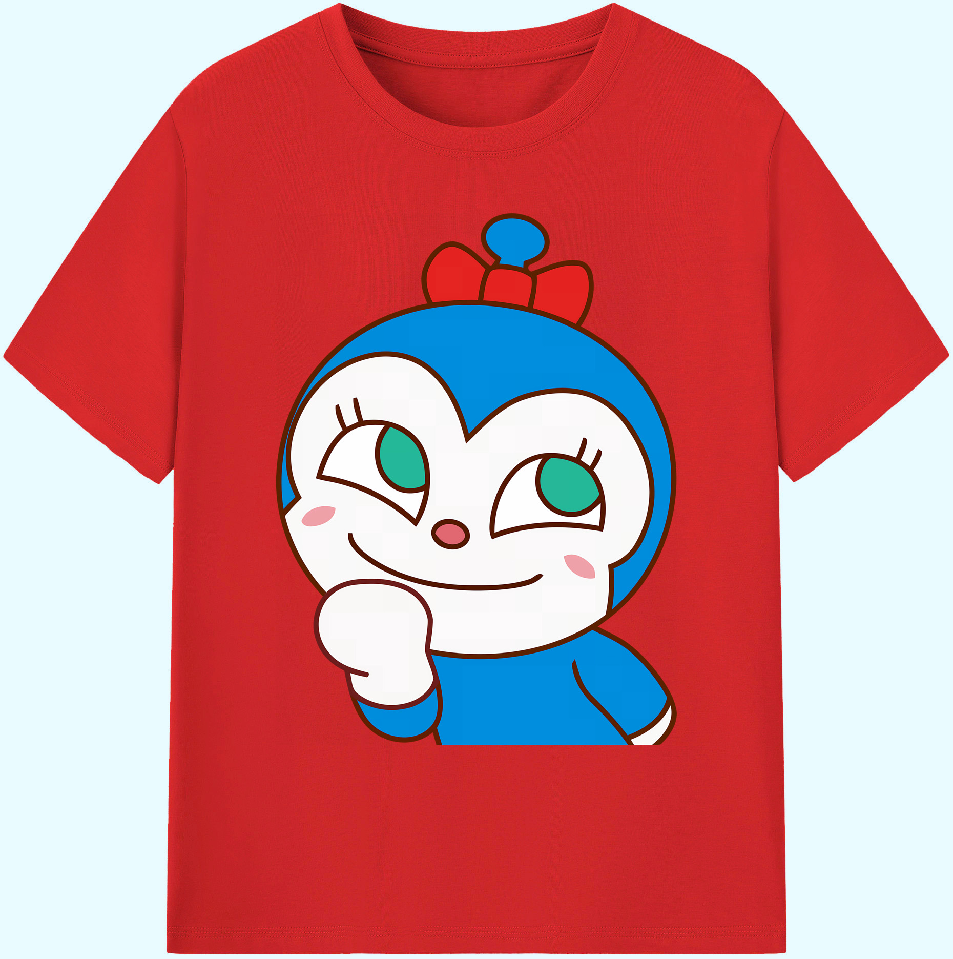 （画像用） アンパンマン Anpanman 綿100％ メンズ半袖Tシャツ｜肌触りやわらか＆通気性