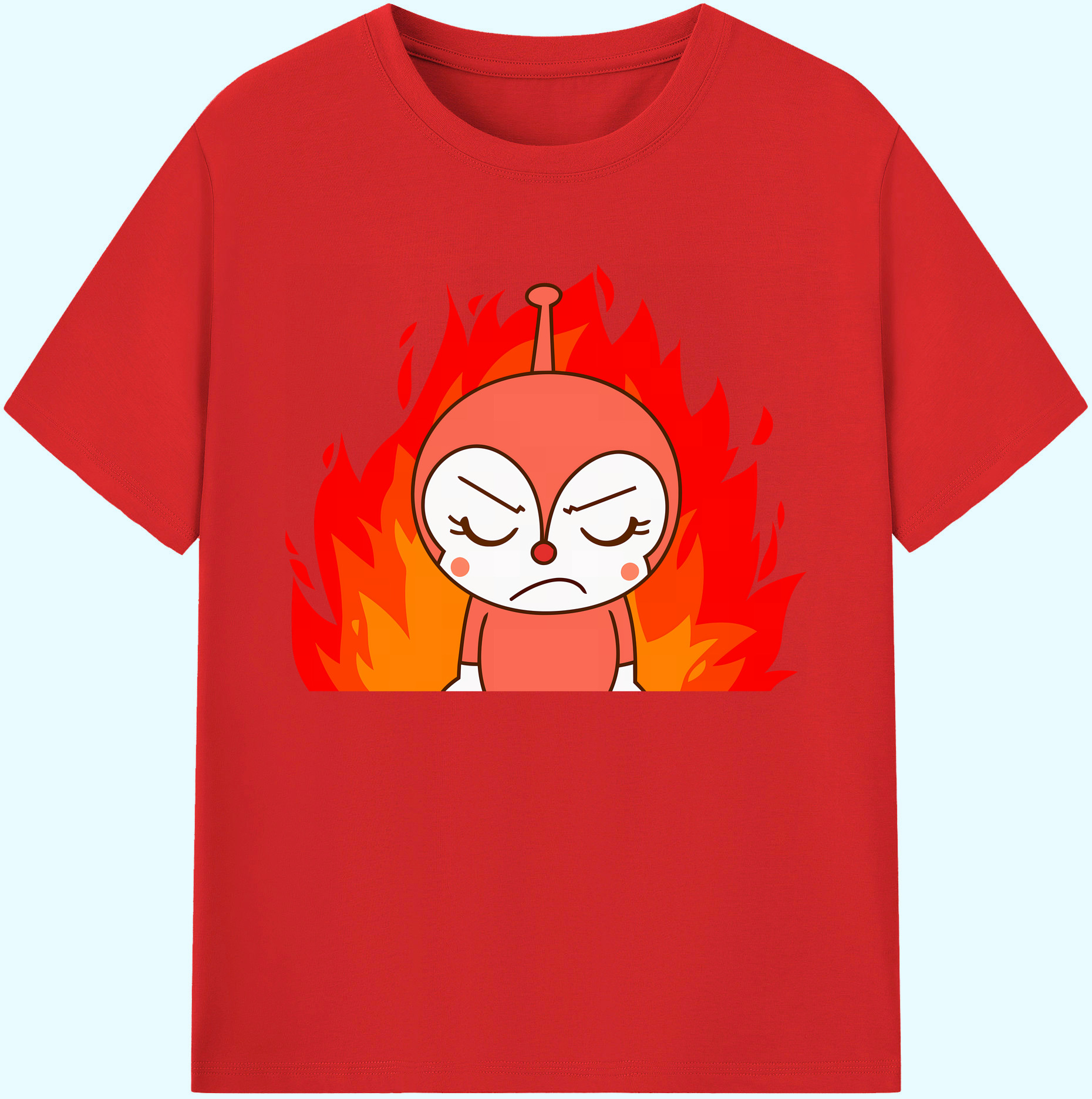 （画像用） アンパンマン Anpanman 綿100％ メンズ半袖Tシャツ｜肌触りやわらか＆通気性