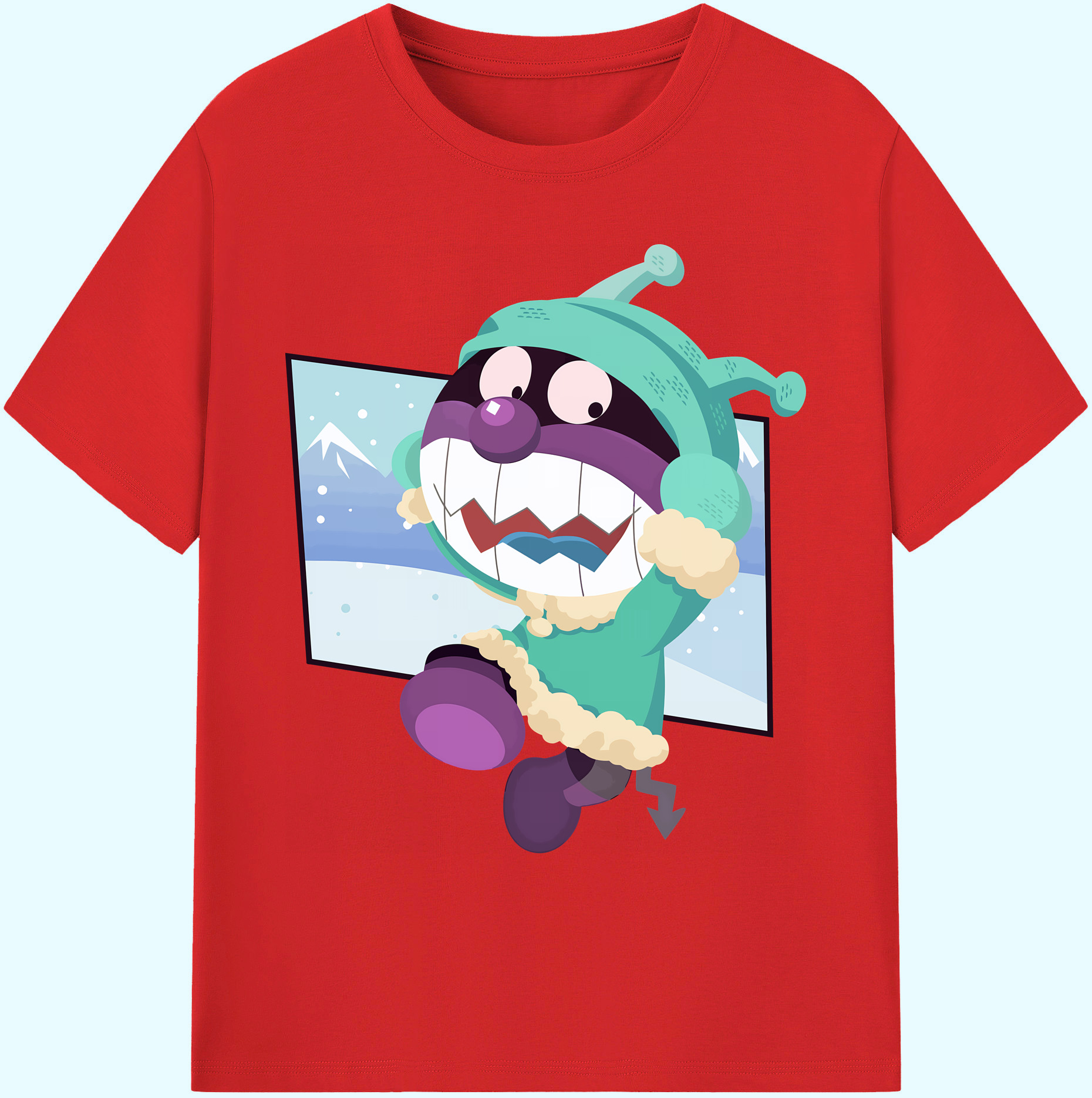 （画像用） アンパンマン Anpanman 綿100％ メンズ半袖Tシャツ｜肌触りやわらか＆通気性