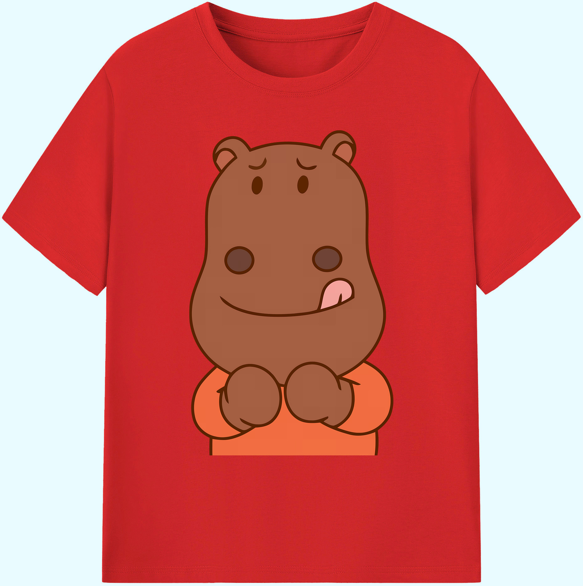 （画像用） アンパンマン Anpanman 綿100％ メンズ半袖Tシャツ｜肌触りやわらか＆通気性