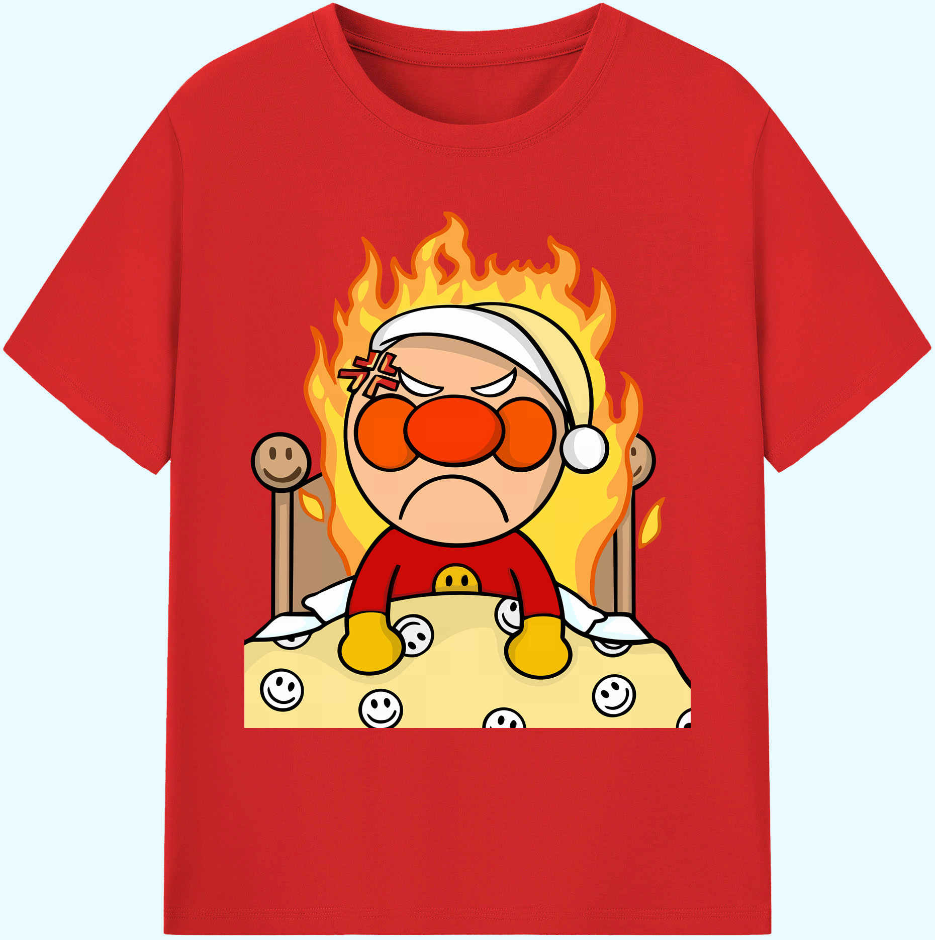（画像用） アンパンマン Anpanman 綿100％ メンズ半袖Tシャツ｜肌触りやわらか＆通気性