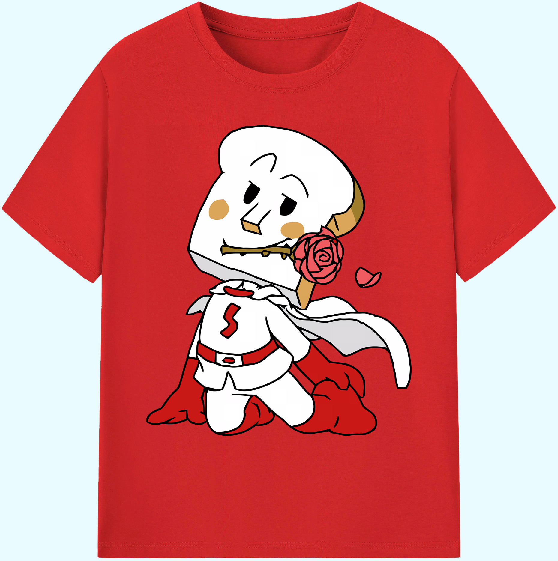 （画像用） アンパンマン Anpanman 綿100％ メンズ半袖Tシャツ｜肌触りやわらか＆通気性