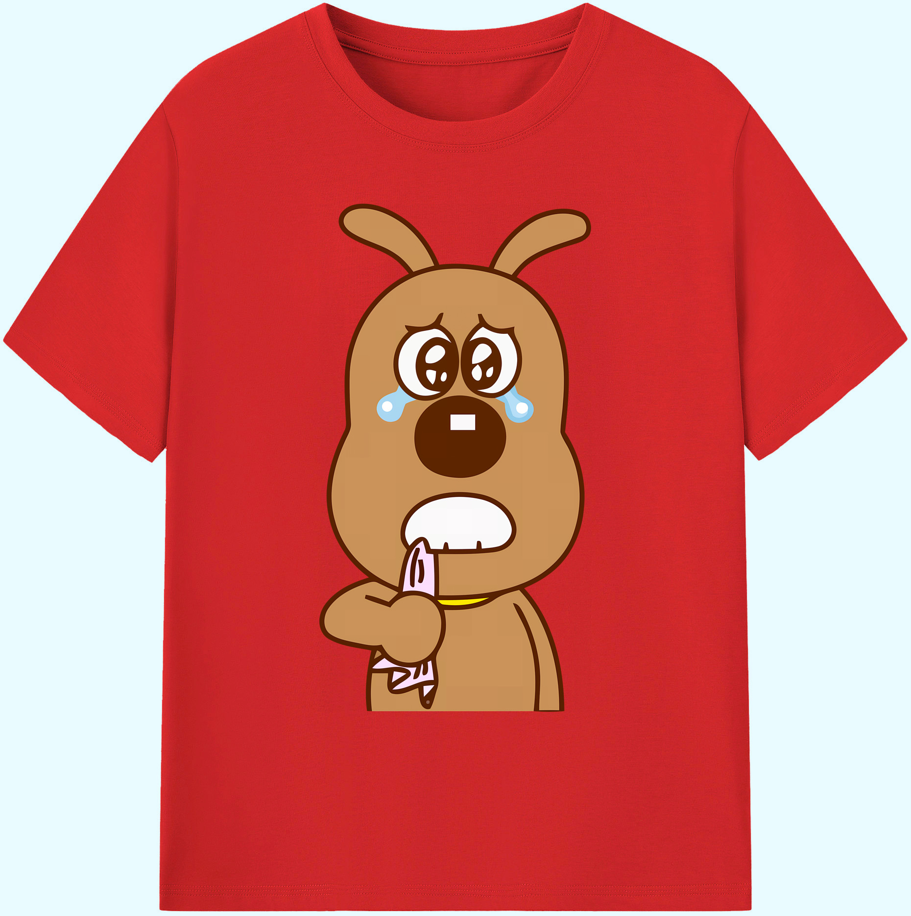 （画像用） アンパンマン Anpanman 綿100％ メンズ半袖Tシャツ｜肌触りやわらか＆通気性