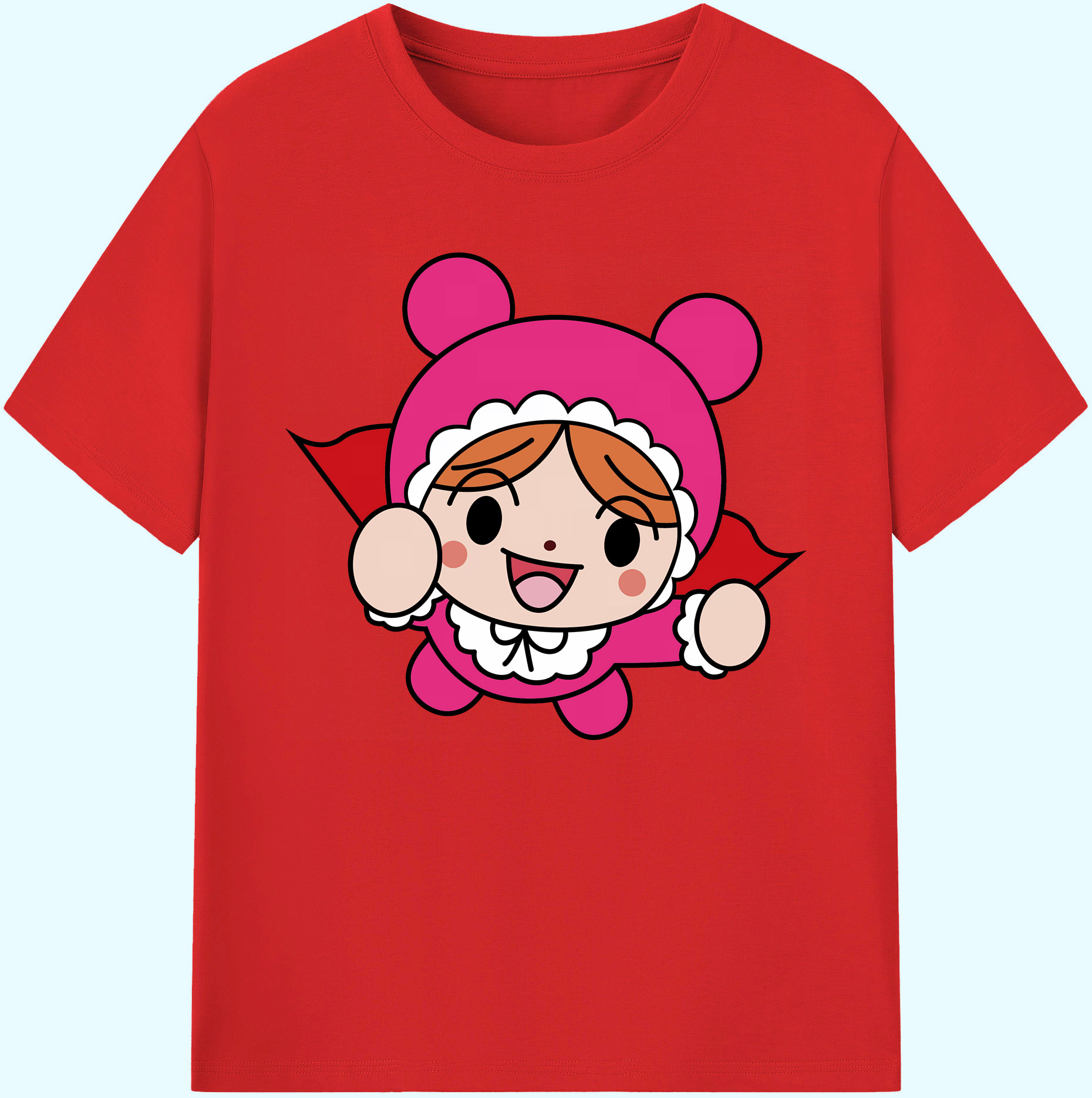 （画像用） アンパンマン Anpanman 綿100％ メンズ半袖Tシャツ｜肌触りやわらか＆通気性