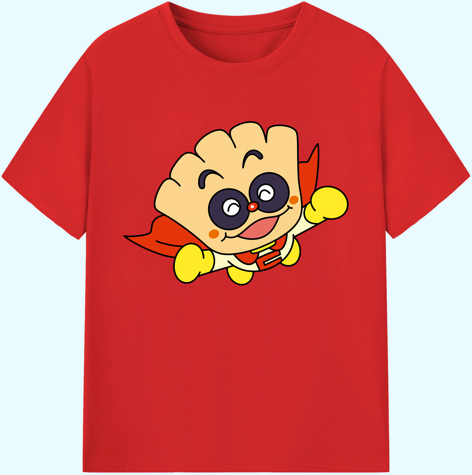 （画像用） アンパンマン Anpanman 綿100％ メンズ半袖Tシャツ｜肌触りやわらか＆通気性