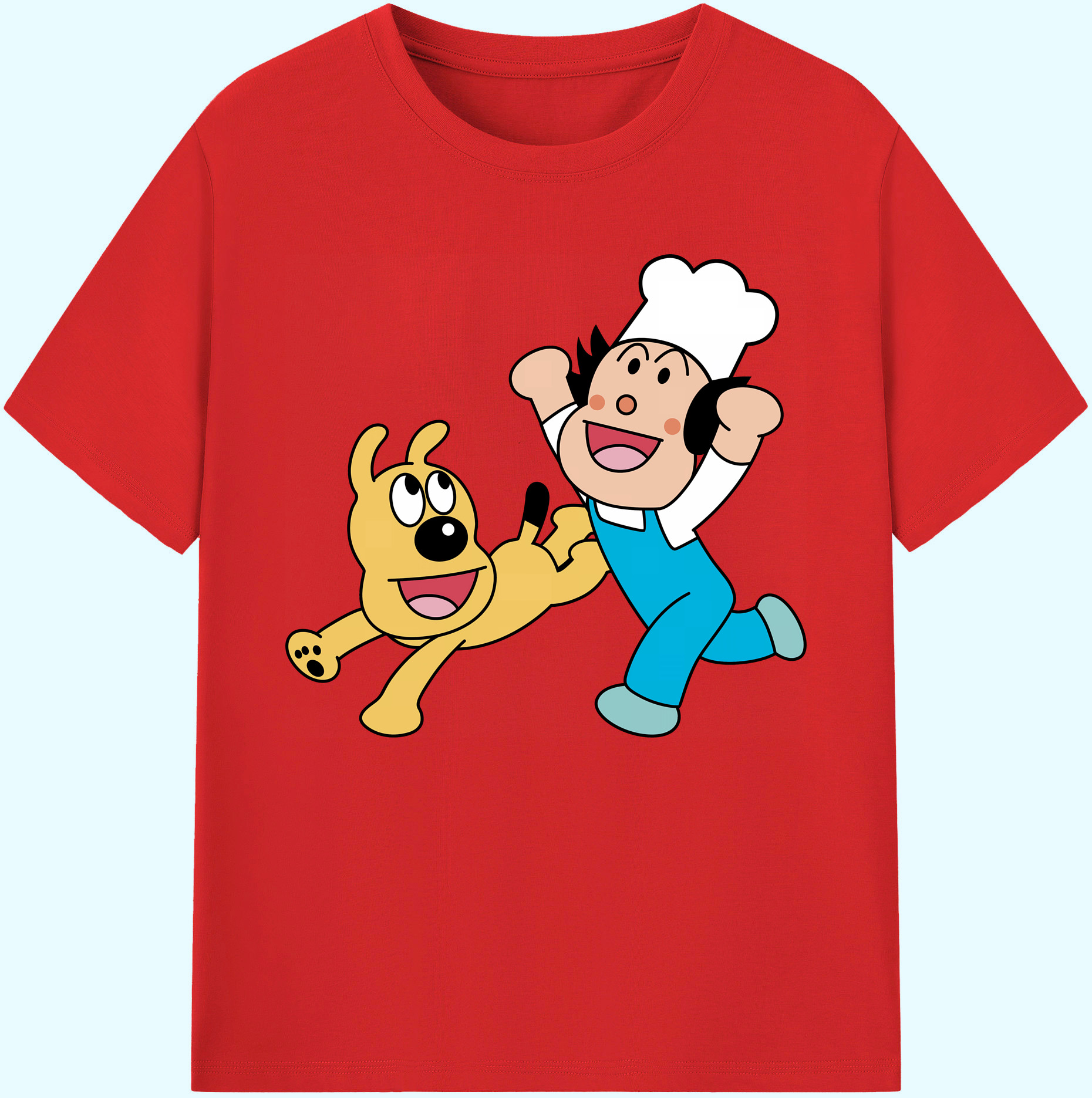 （画像用） アンパンマン Anpanman 綿100％ メンズ半袖Tシャツ｜肌触りやわらか＆通気性