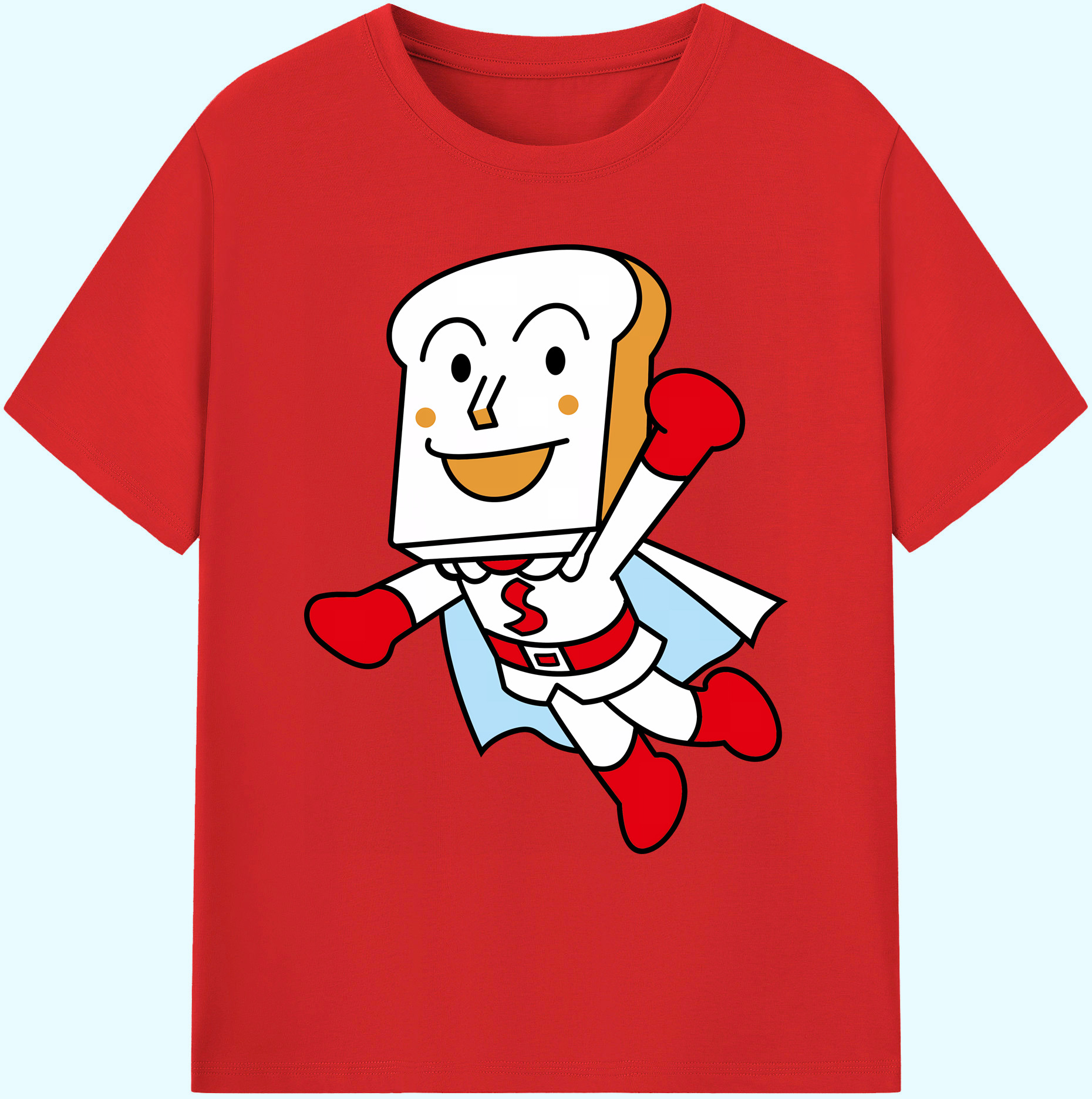 （画像用） アンパンマン Anpanman 綿100％ メンズ半袖Tシャツ｜肌触りやわらか＆通気性