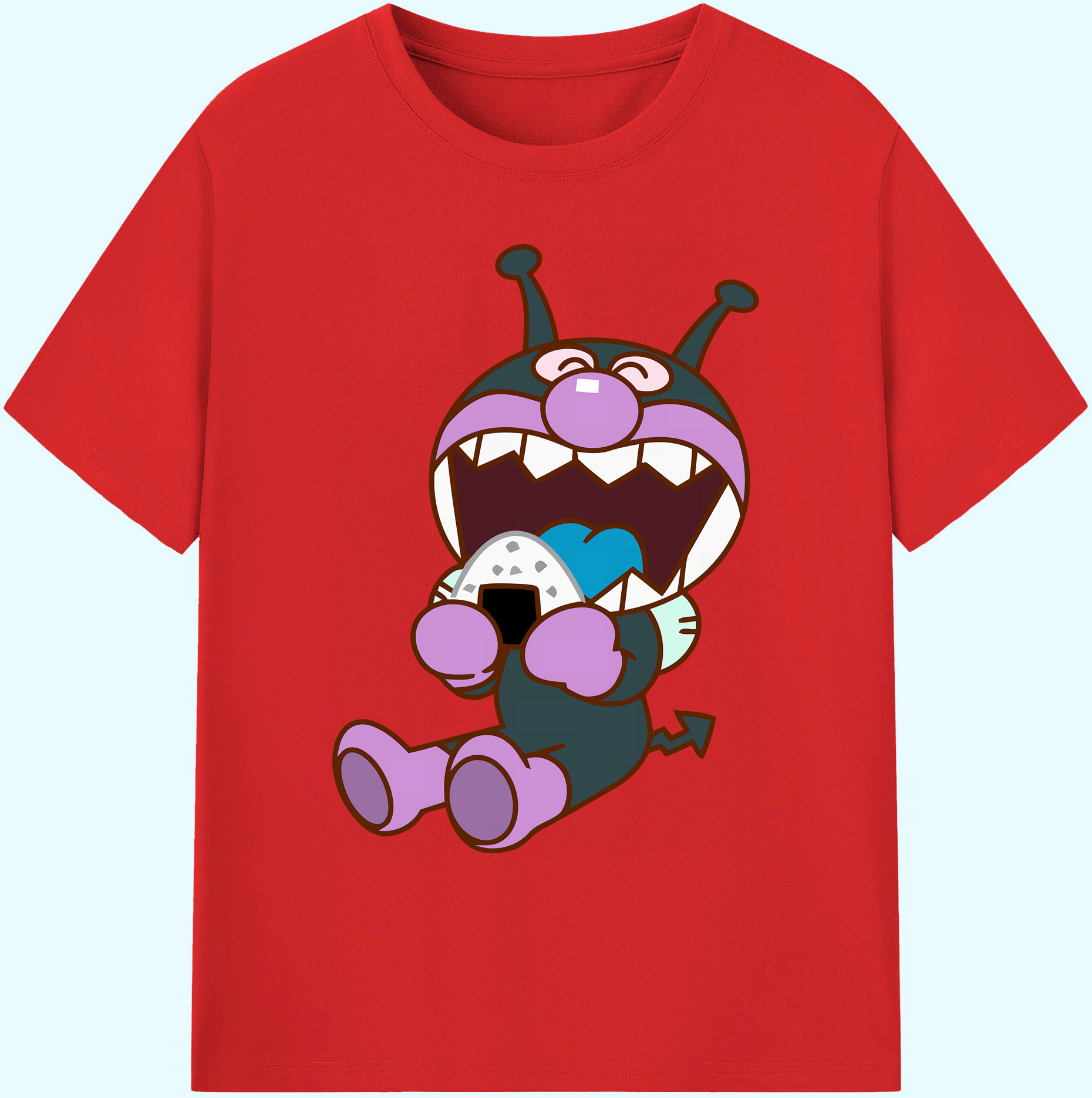 （画像用） アンパンマン Anpanman 綿100％ メンズ半袖Tシャツ｜肌触りやわらか＆通気性