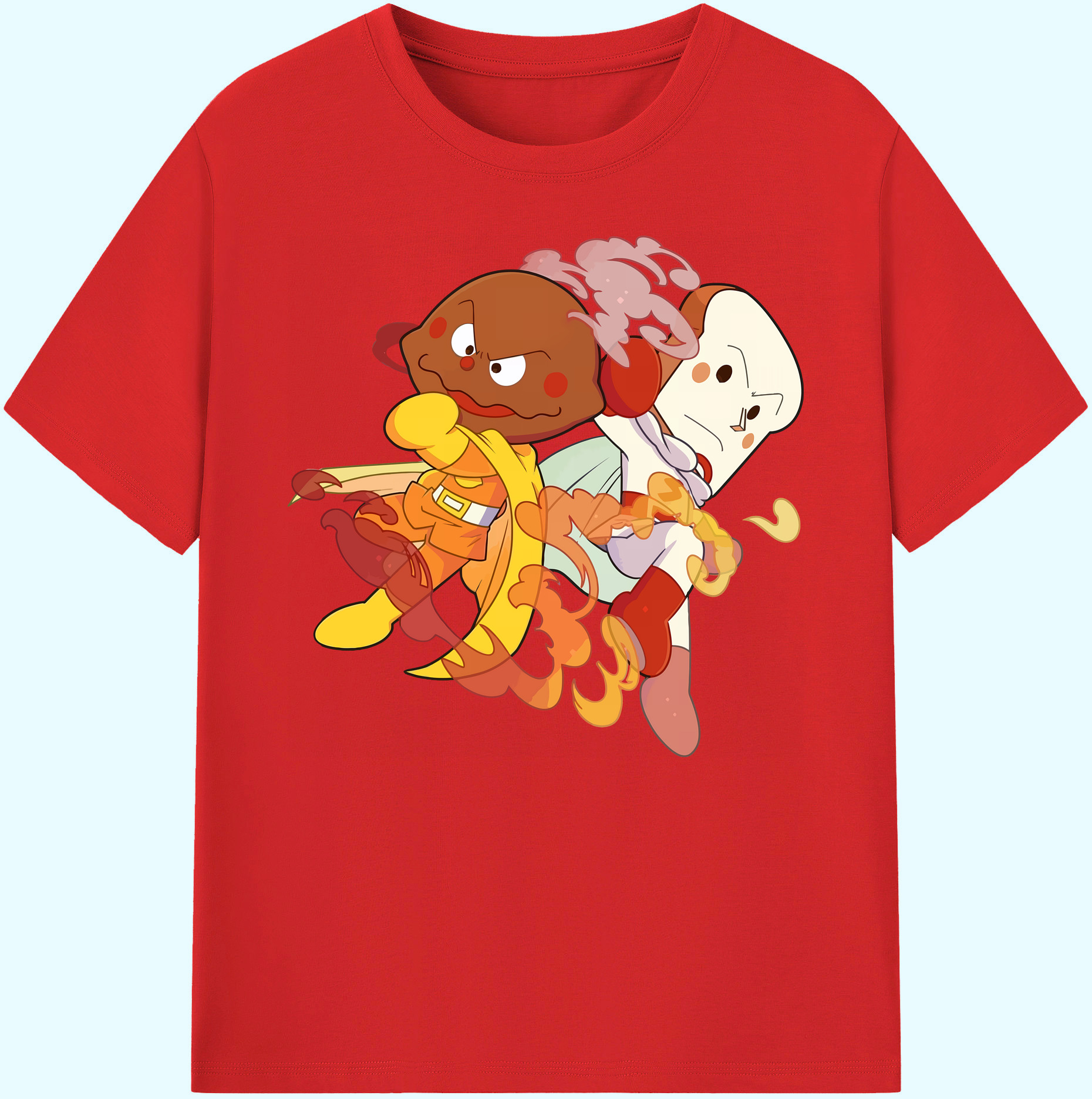 （画像用） アンパンマン Anpanman 綿100％ メンズ半袖Tシャツ｜肌触りやわらか＆通気性