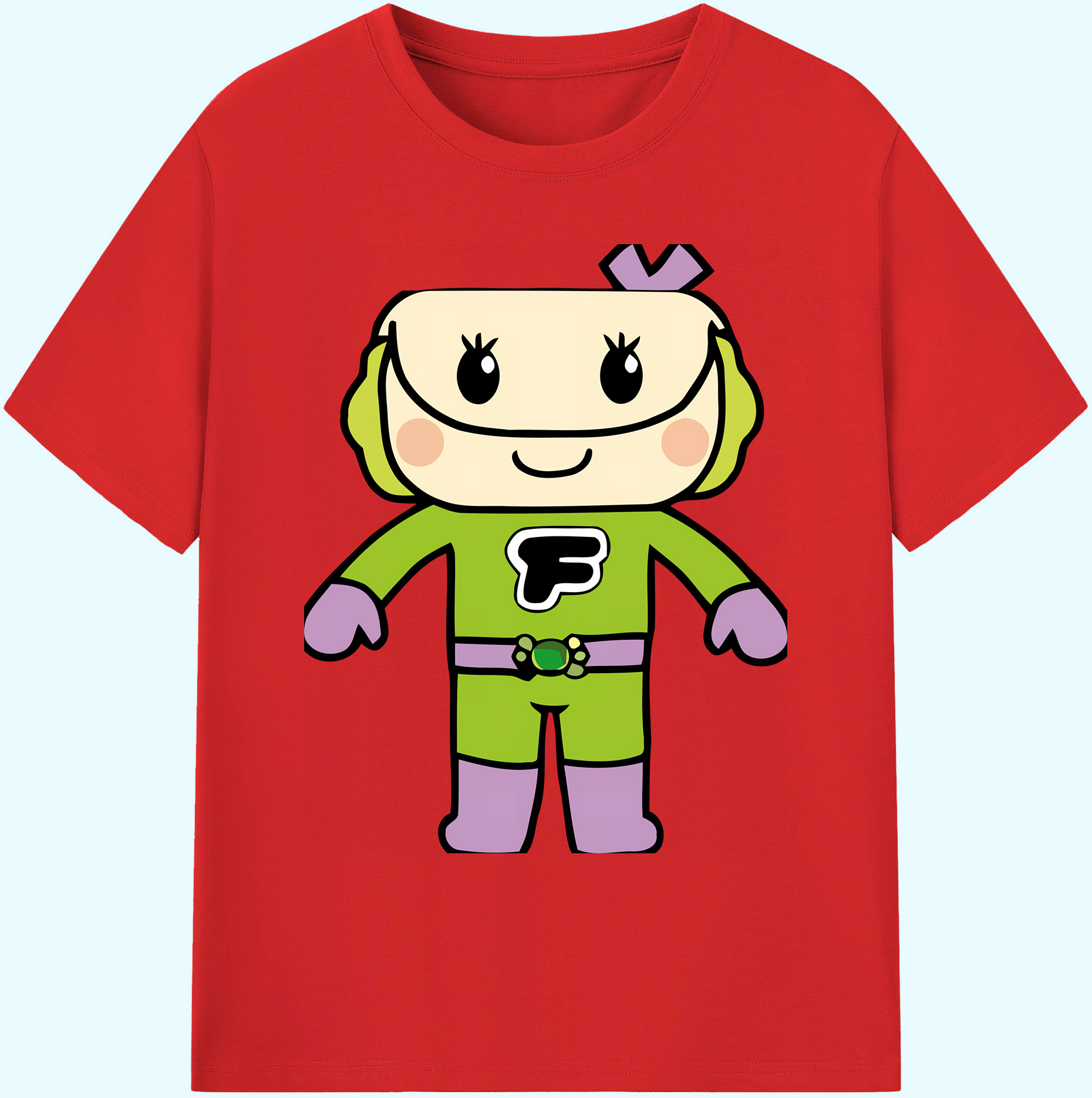 （画像用） アンパンマン Anpanman 綿100％ メンズ半袖Tシャツ｜肌触りやわらか＆通気性